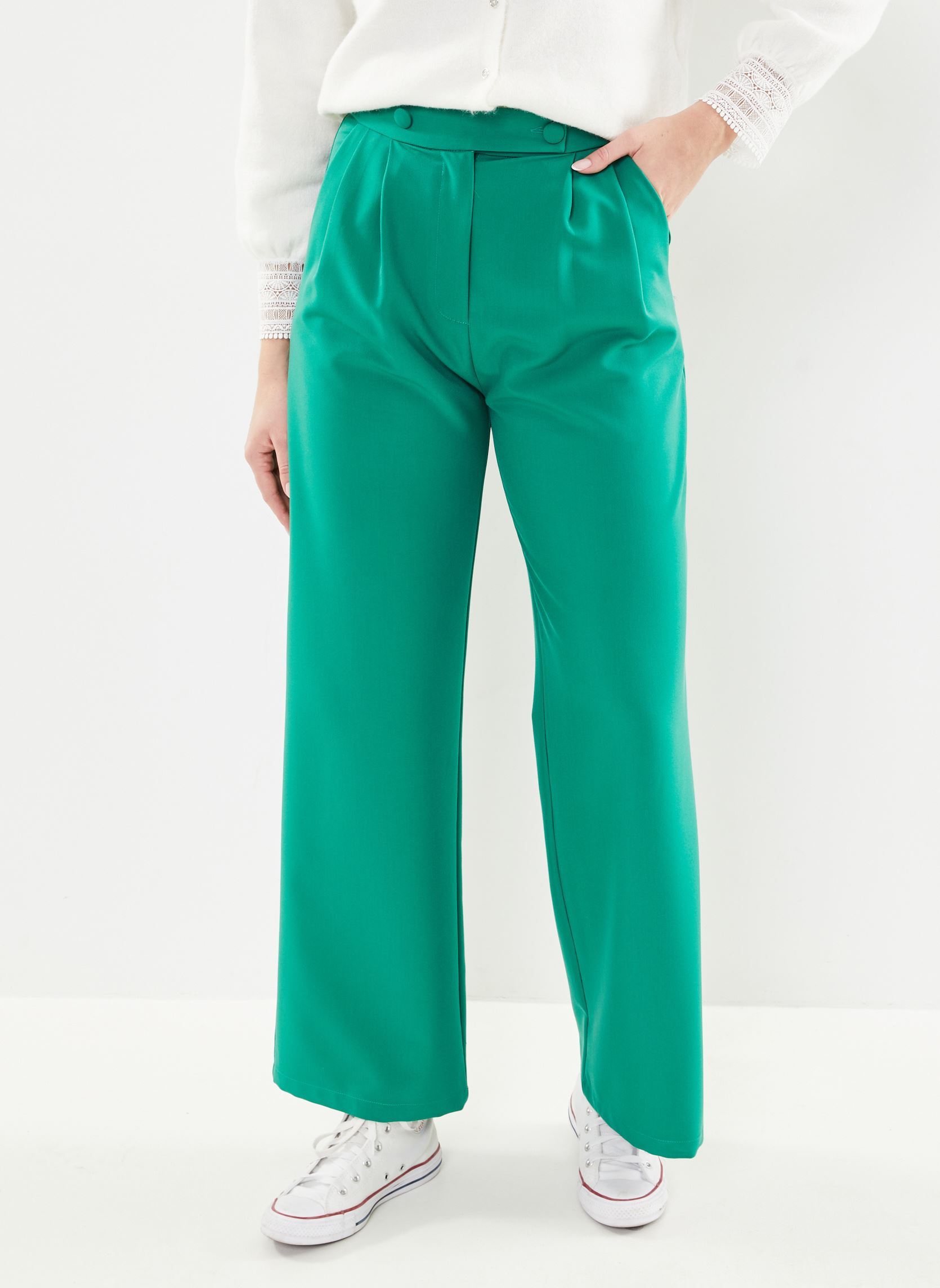 Pantalons larges Paoline femme vert La Petite Etoile Pantalons larges Paoline femme vert VERT