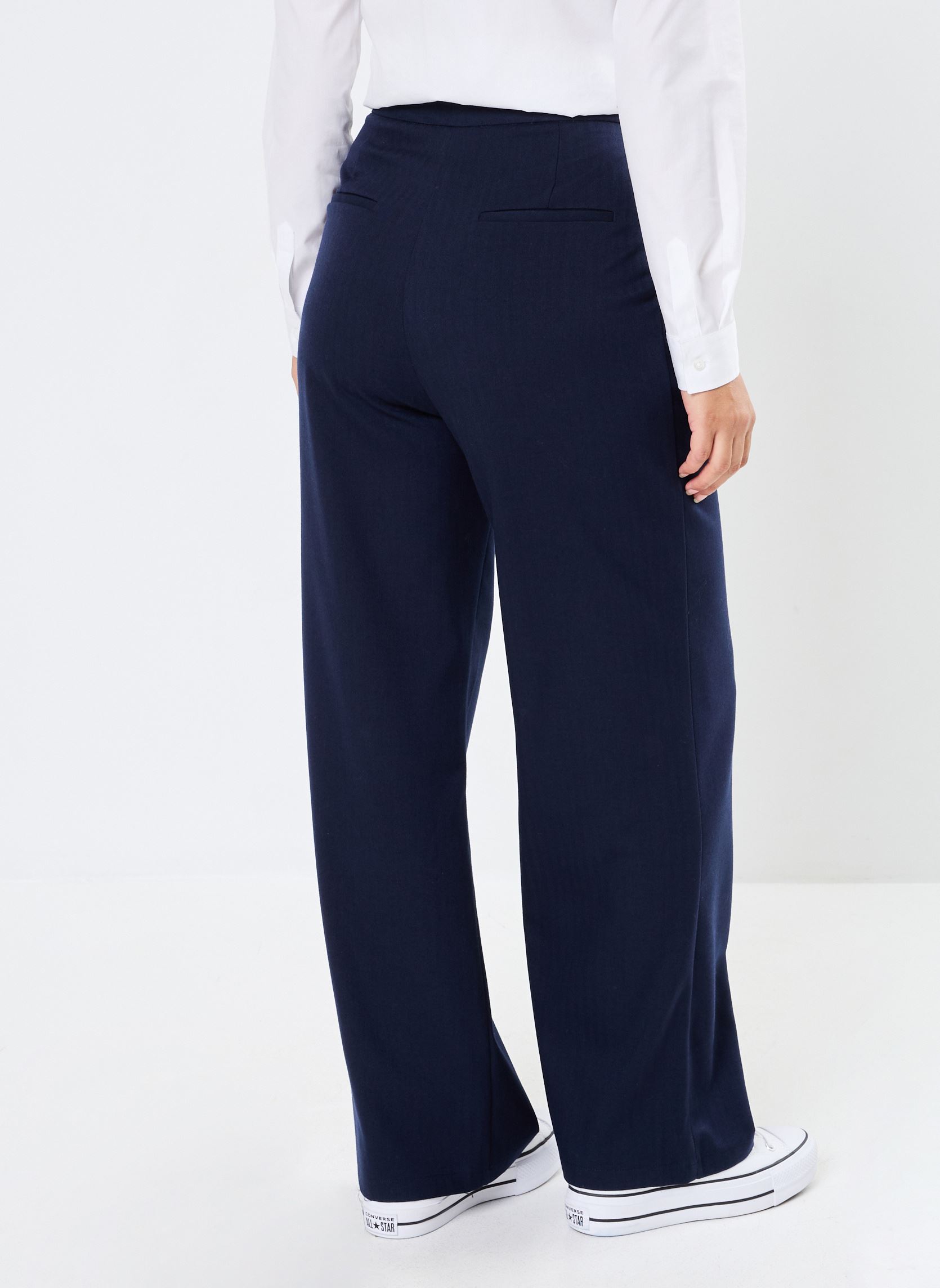 Wijde broeken Paoline dames blauw La Petite Etoile Wijde broeken Paoline dames blauw Marine