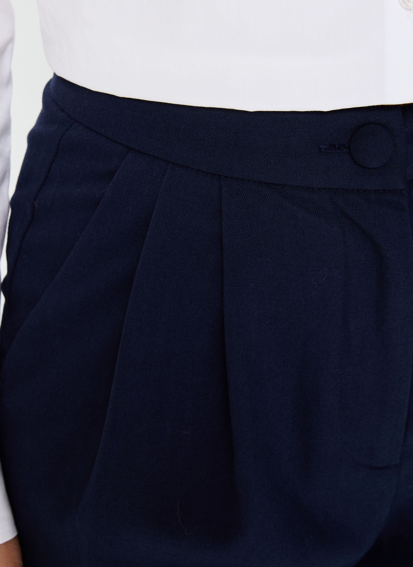 Wijde broeken Paoline dames blauw La Petite Etoile Wijde broeken Paoline dames blauw Marine