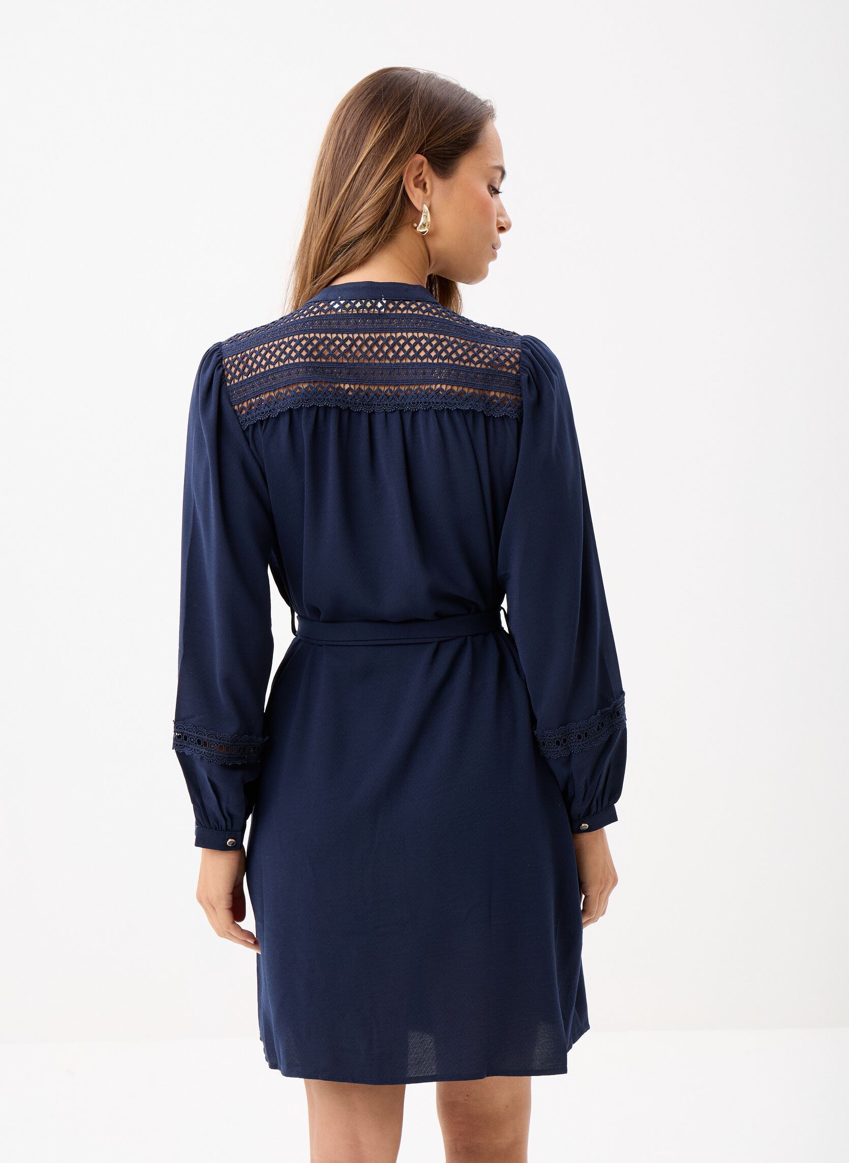 Robes Robe mini - Rea femme bleu La Petite Etoile Robes Robe mini - Rea femme bleu Marine