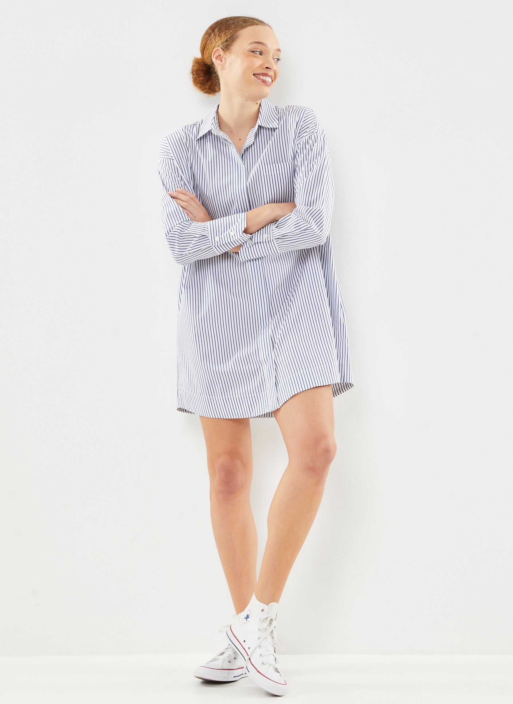 Hemdkleider Rilow damen blau La Petite Etoile Hemdkleider Rilow damen blau RAYE