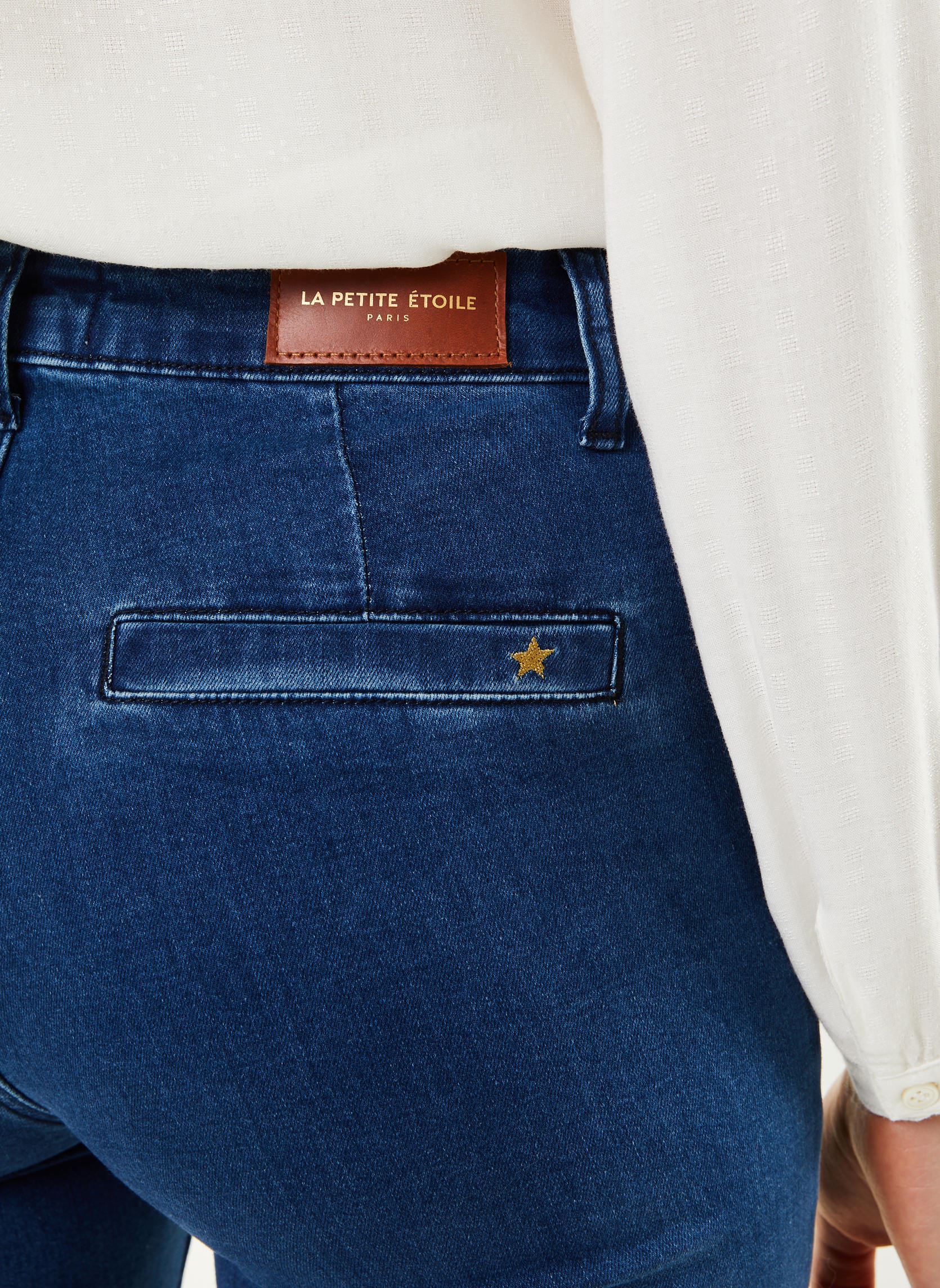 Wijde jeans / Flared Jeans Sonny S A dames blauw La Petite Etoile Wijde jeans / Flared Jeans Sonny S A dames blauw Stone