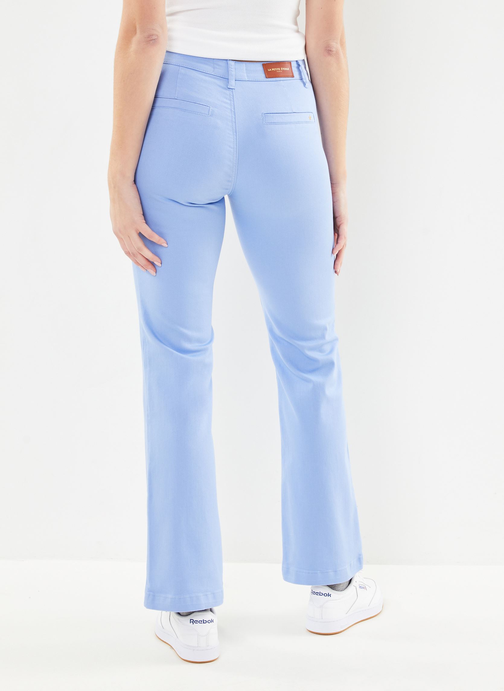Pantalons larges Sonny T femme bleu La Petite Etoile Pantalons larges Sonny T femme bleu BLEU CIEL