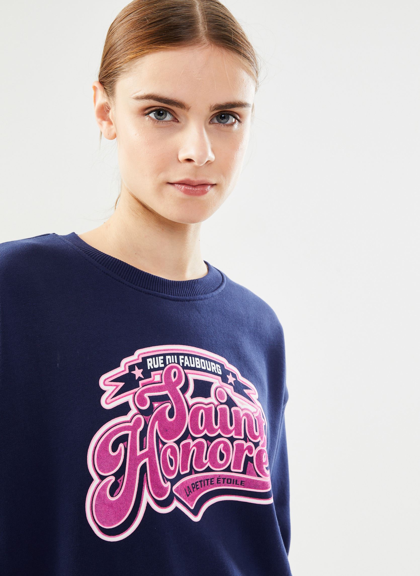 Sweatshirts Tonore femme bleu La Petite Etoile Sweatshirts Tonore femme bleu MARINE