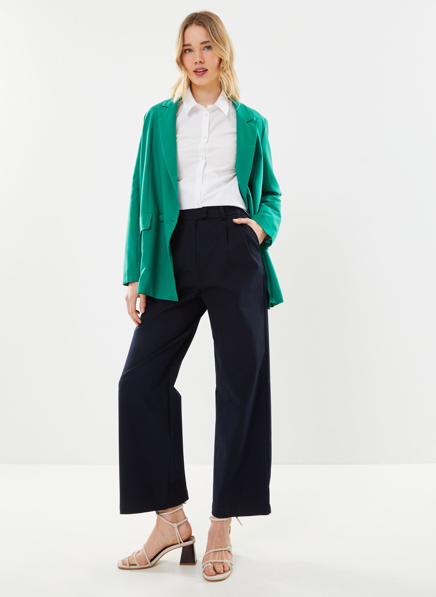 Blazer Virgy dames groen La Petite Etoile Blazer Virgy dames groen Vert