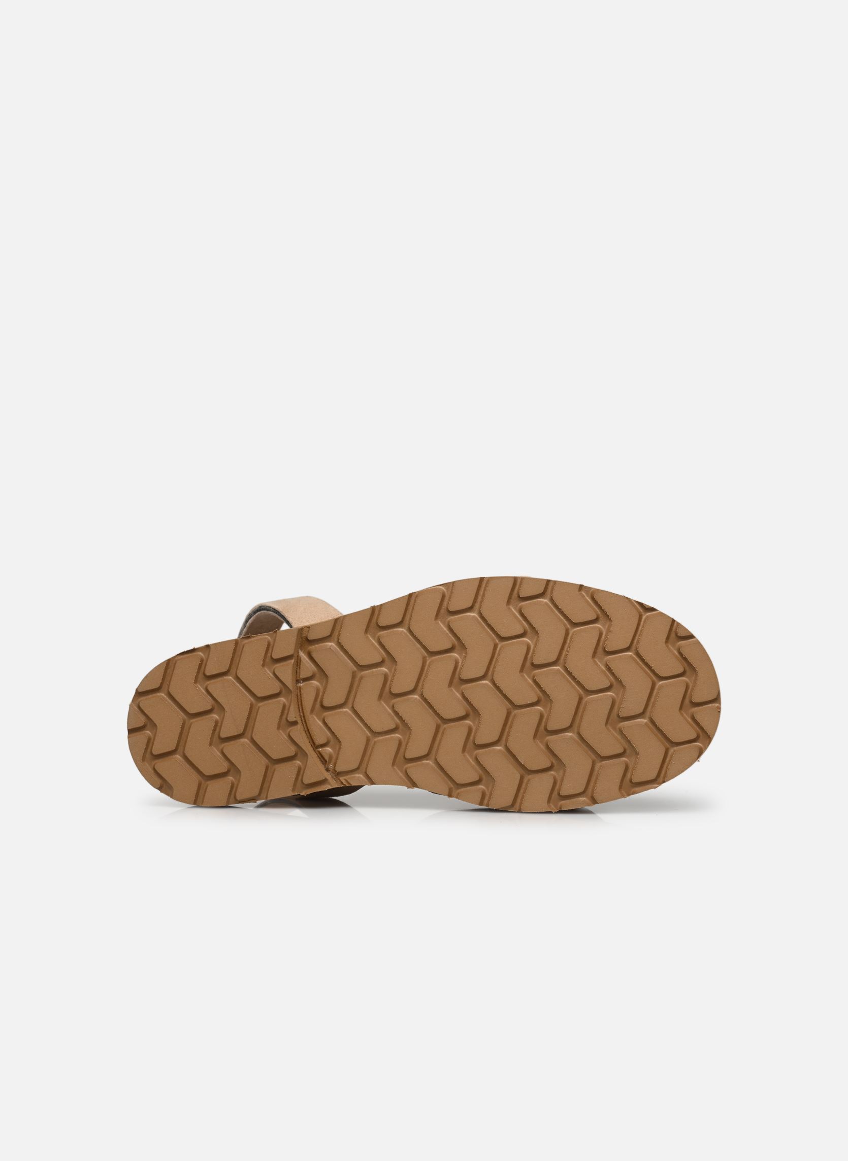 Platte sandalen Avarca Compostelle Daim dames beige Minorquines Platte sandalen Avarca Compostelle Daim dames beige TAUPE