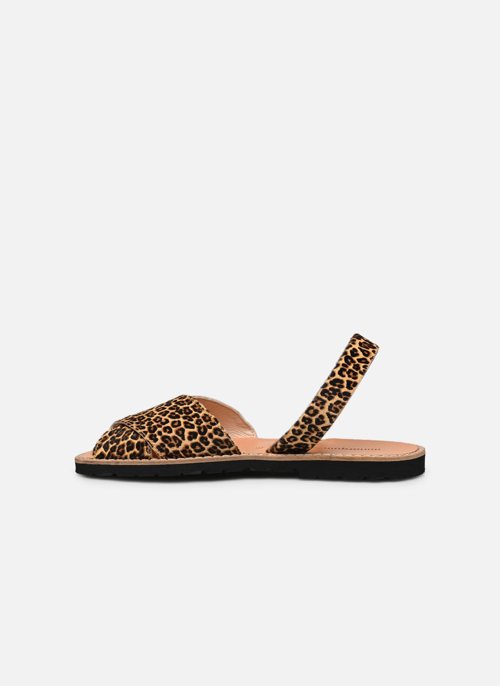 Platte sandalen Avarca Cala Mini Léo dames bruin Minorquines Platte sandalen Avarca Cala Mini Léo dames bruin MINI LÉO
