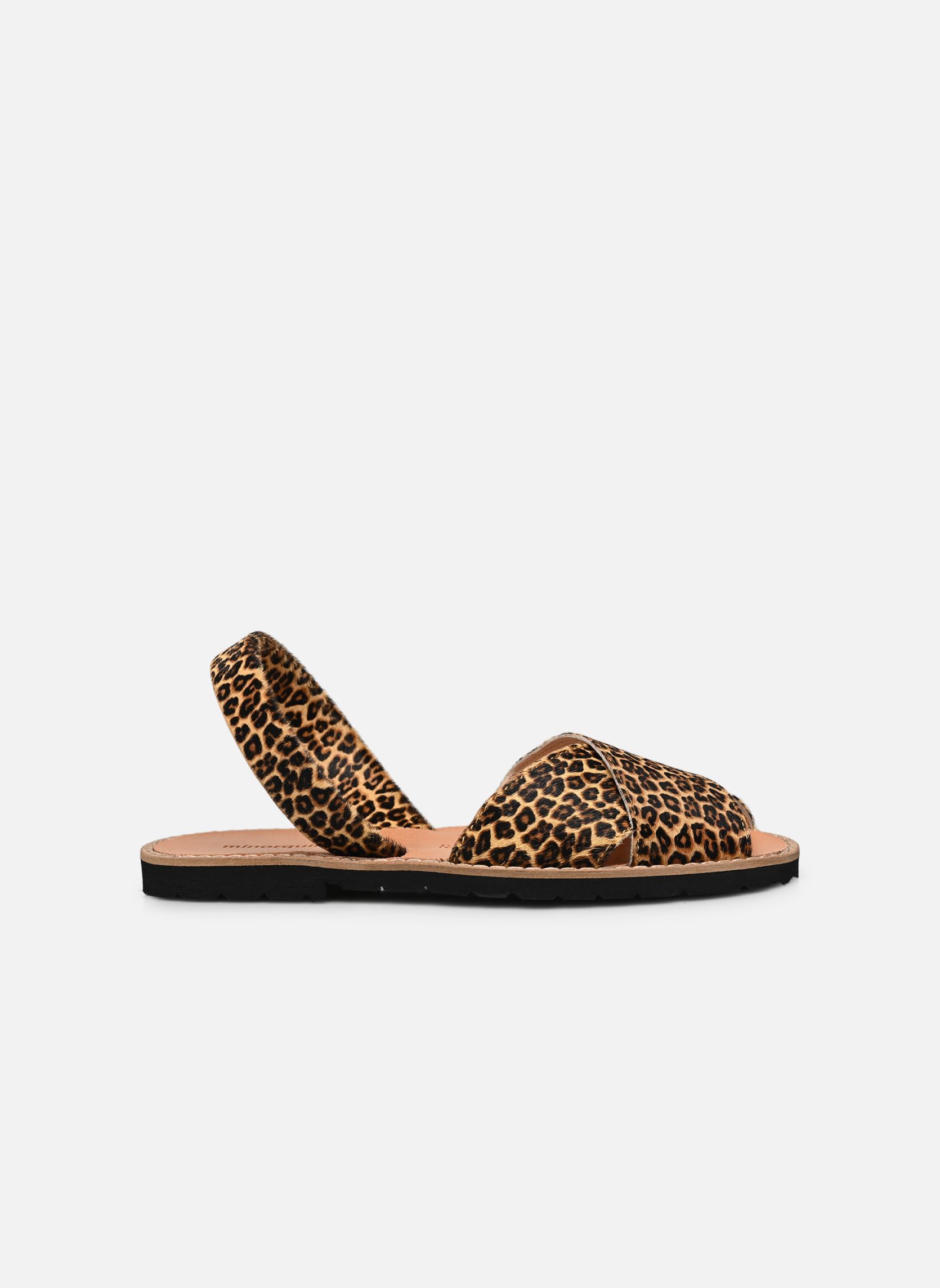 Platte sandalen Avarca Cala Mini Léo dames bruin Minorquines Platte sandalen Avarca Cala Mini Léo dames bruin MINI LÉO