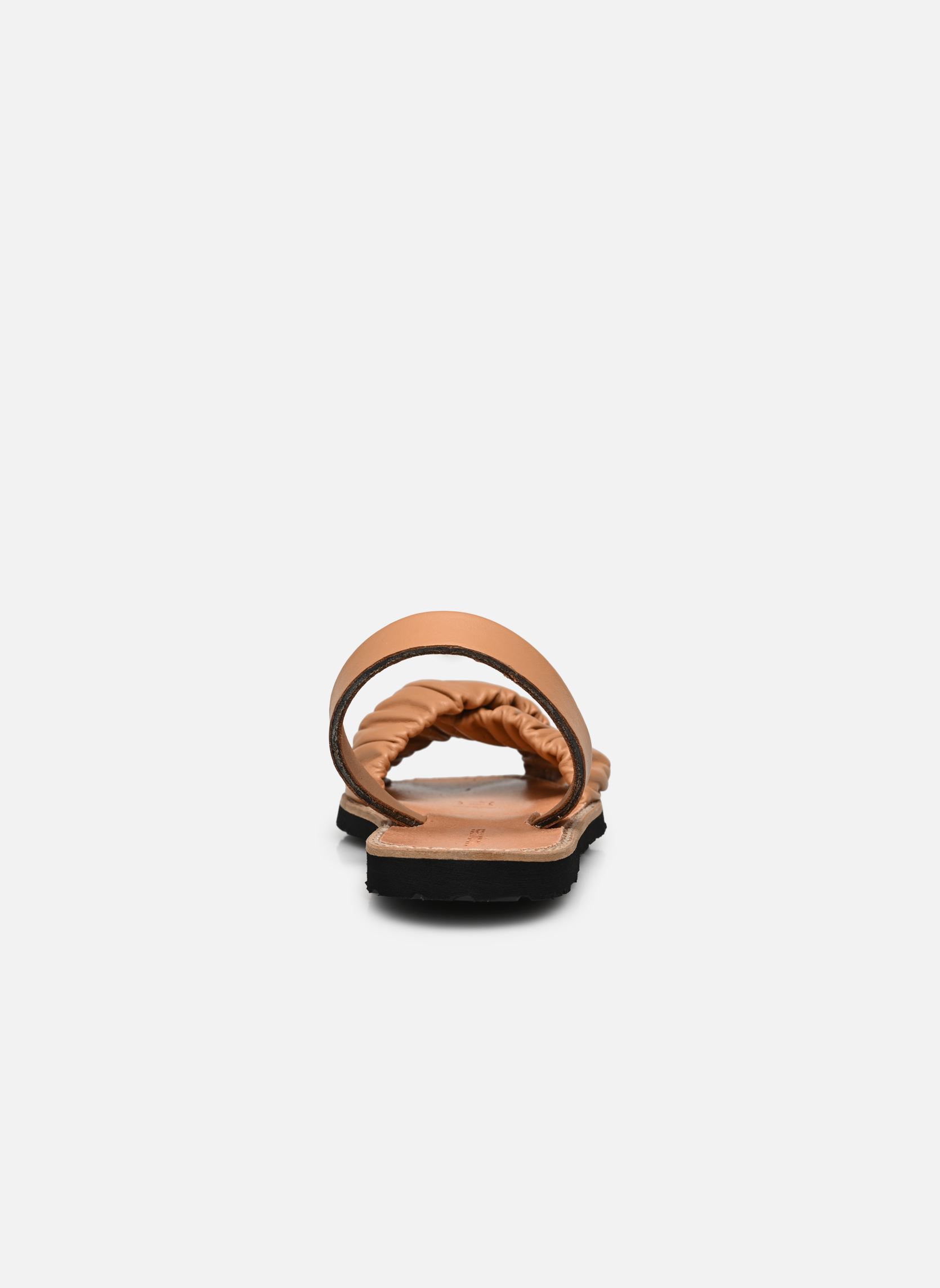Platte sandalen Avarca Illueca Cuir dames bruin Minorquines Platte sandalen Avarca Illueca Cuir dames bruin NATUREL