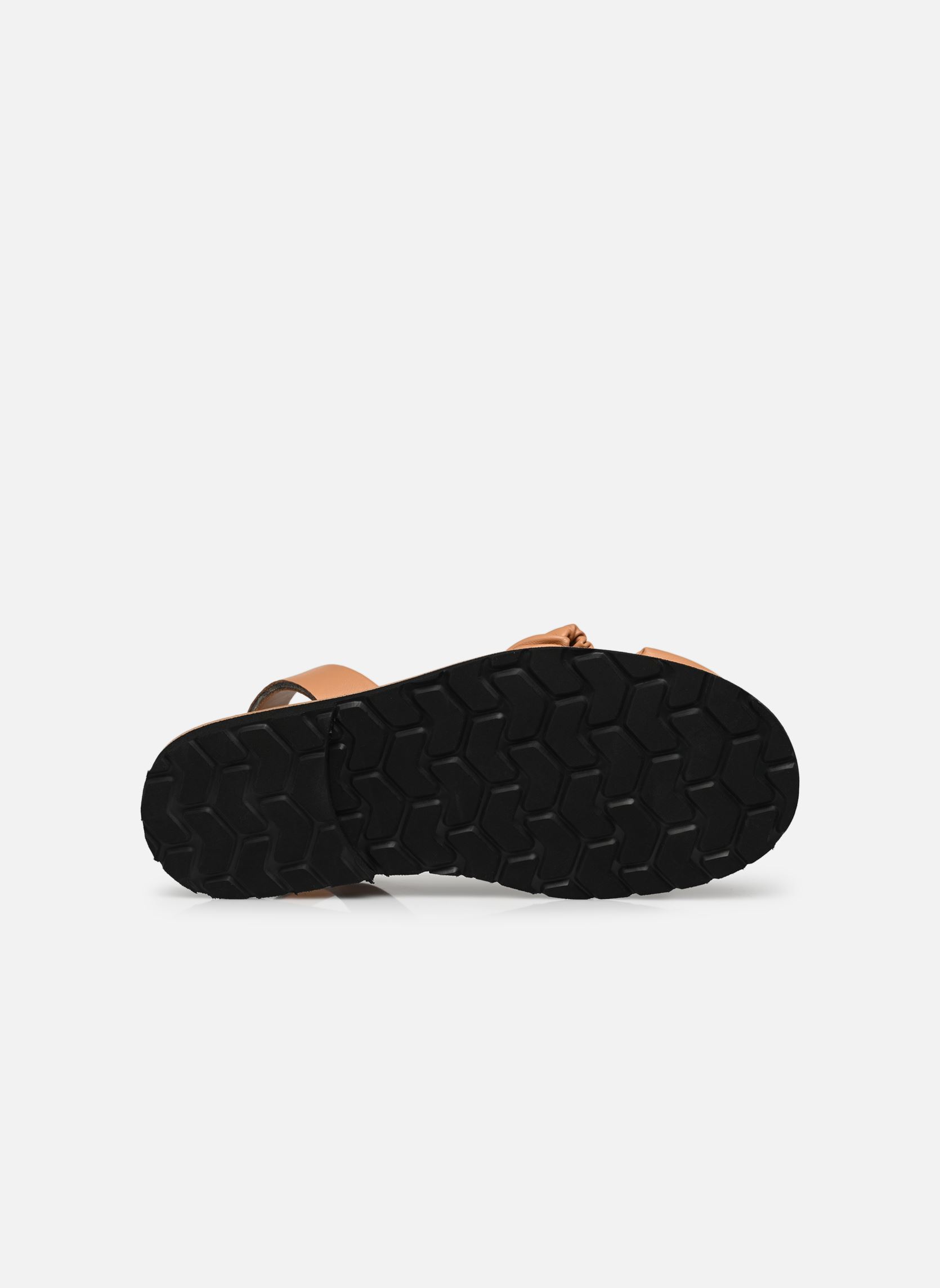 Platte sandalen Avarca Illueca Cuir dames bruin Minorquines Platte sandalen Avarca Illueca Cuir dames bruin NATUREL