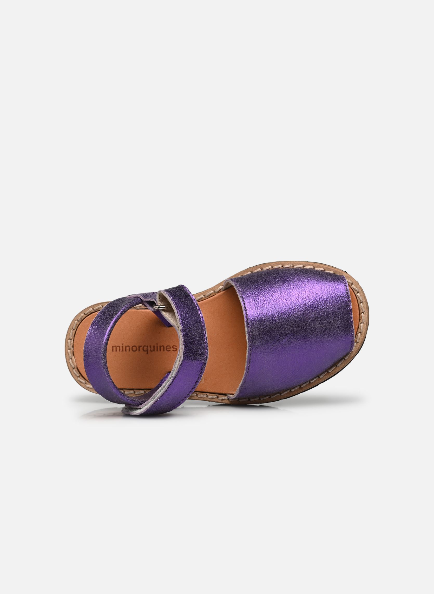 Sandales Avarca Velcro Magic fille violet Minorquines Sandales Avarca Velcro Magic fille violet LAVANDA