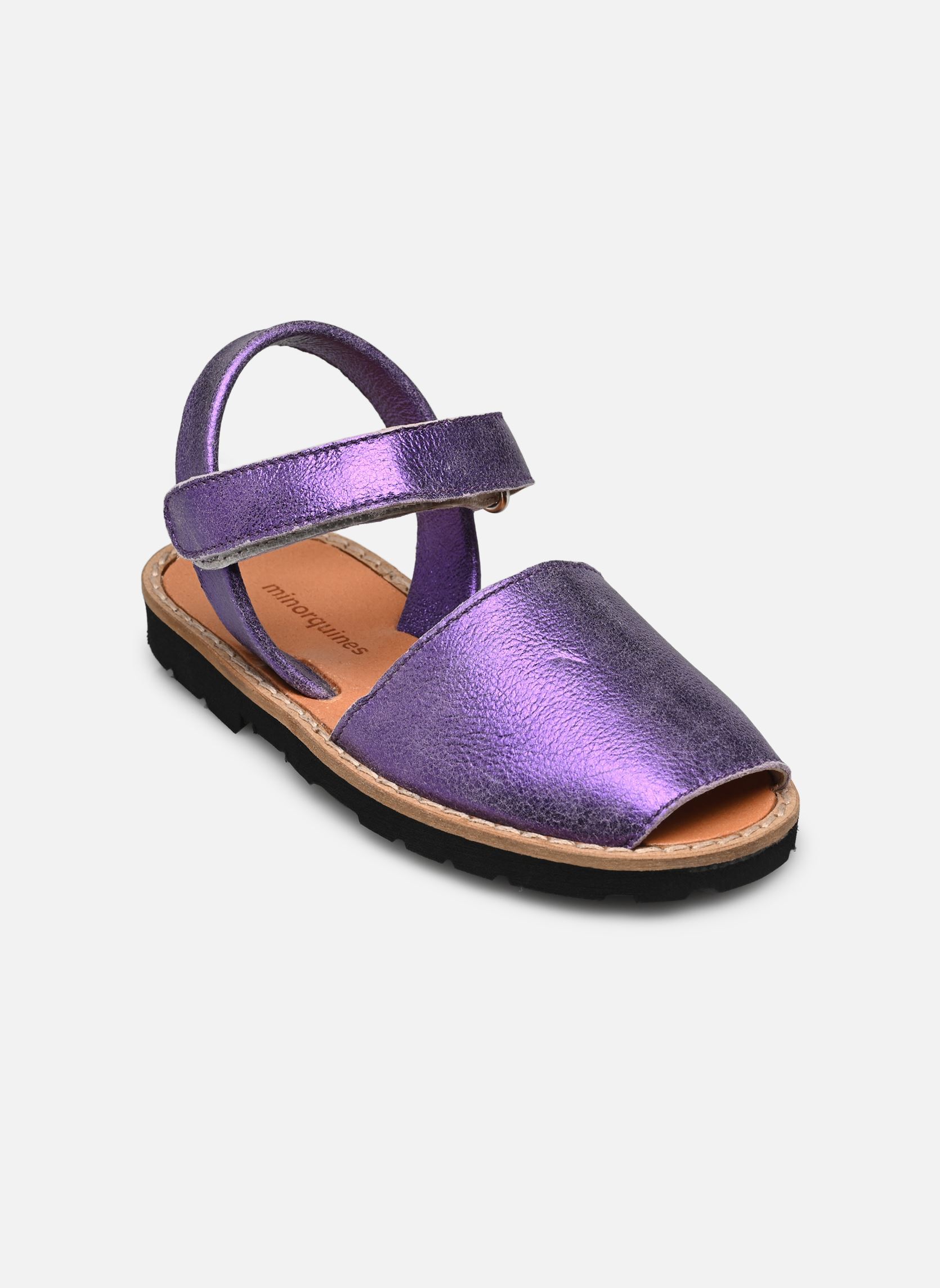 Sandales Avarca Velcro Magic fille violet Minorquines Sandales Avarca Velcro Magic fille violet LAVANDA