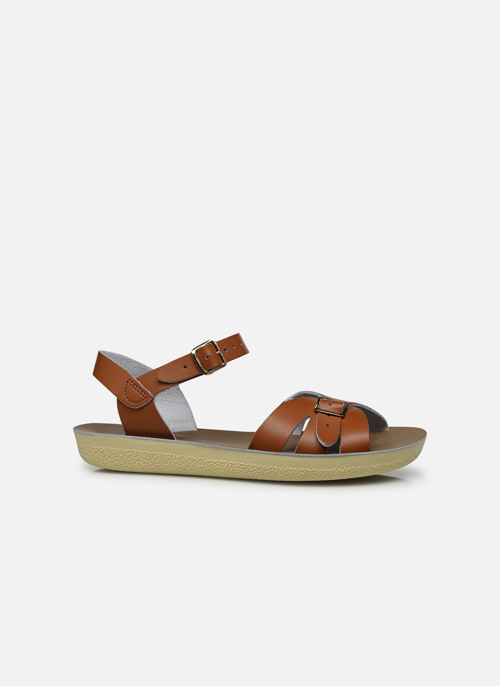 Flache Sandalen Boardwalk Adult damen braun Salt-Water Flache Sandalen Boardwalk Adult damen braun TAN
