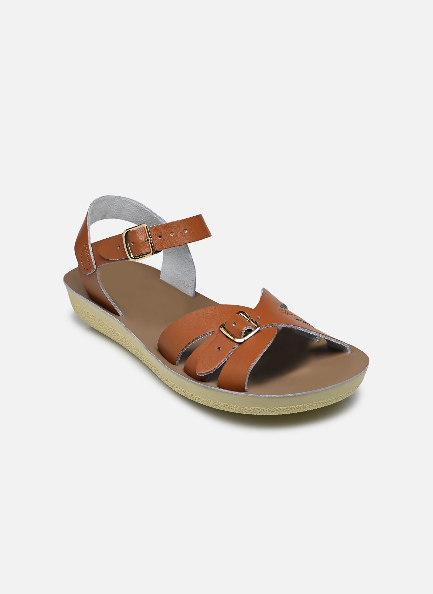Flache Sandalen Boardwalk Adult damen braun Salt-Water Flache Sandalen Boardwalk Adult damen braun TAN