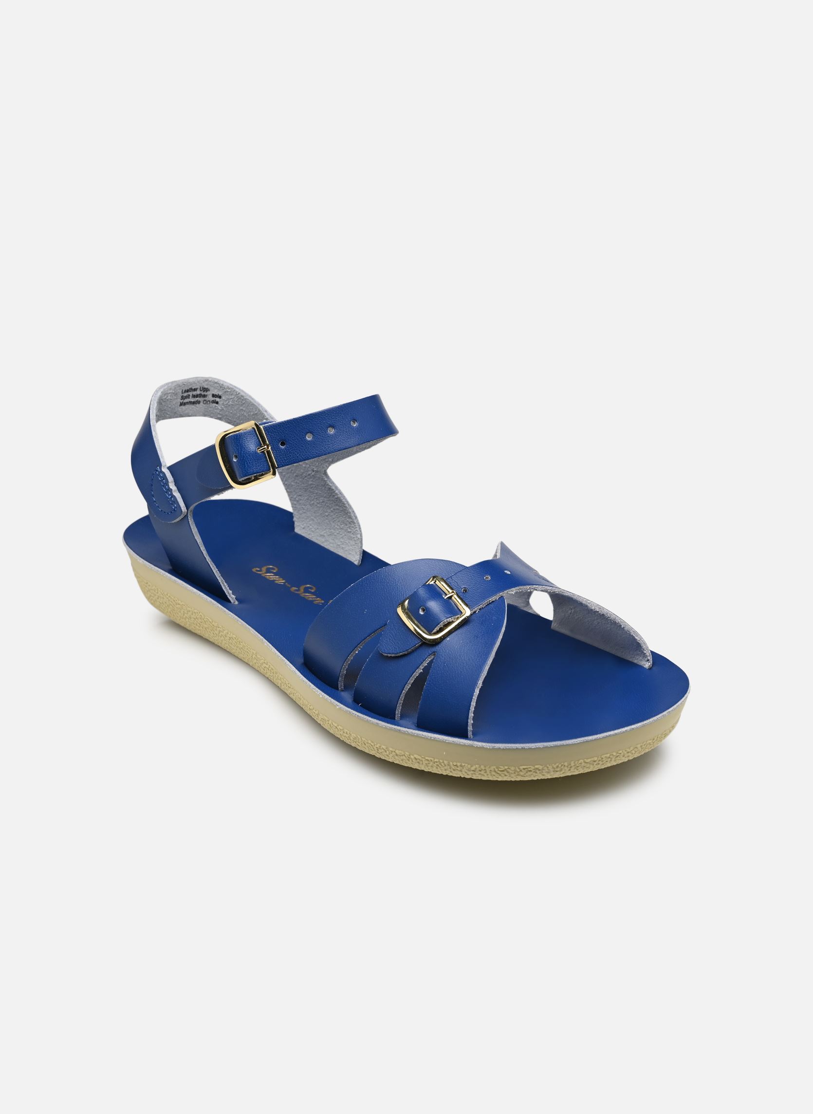Platte sandalen Boardwalk Adult dames blauw Salt-Water Platte sandalen Boardwalk Adult dames blauw COBALT