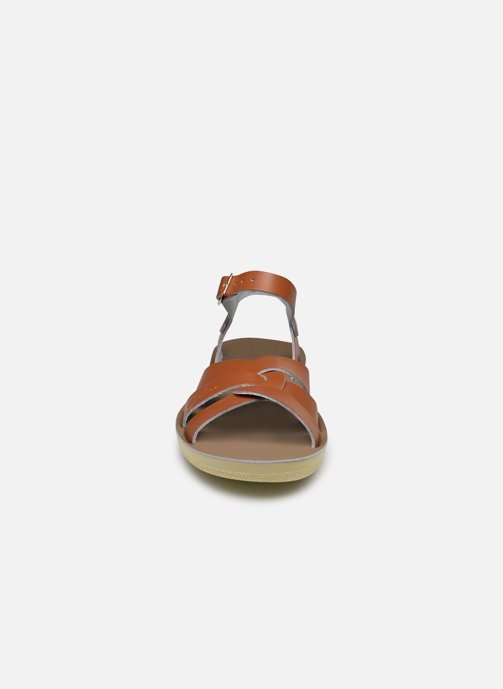 Flache Sandalen Swimmer Adult damen braun Salt-Water Flache Sandalen Swimmer Adult damen braun TAN