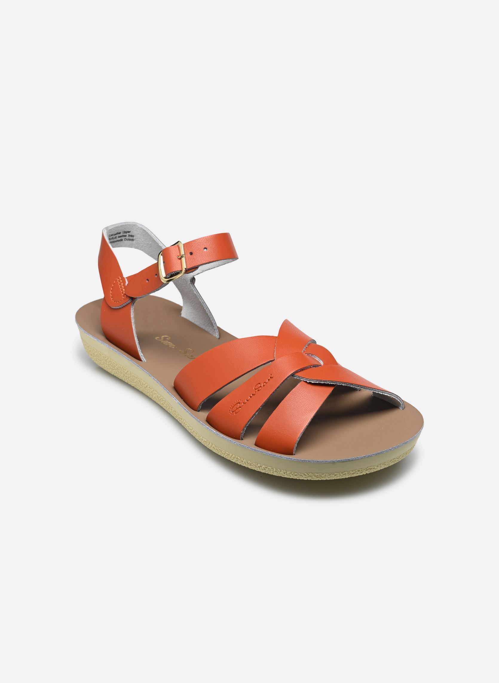 Flache Sandalen Swimmer Adult damen orange Salt-Water Flache Sandalen Swimmer Adult damen orange PAPRIKA