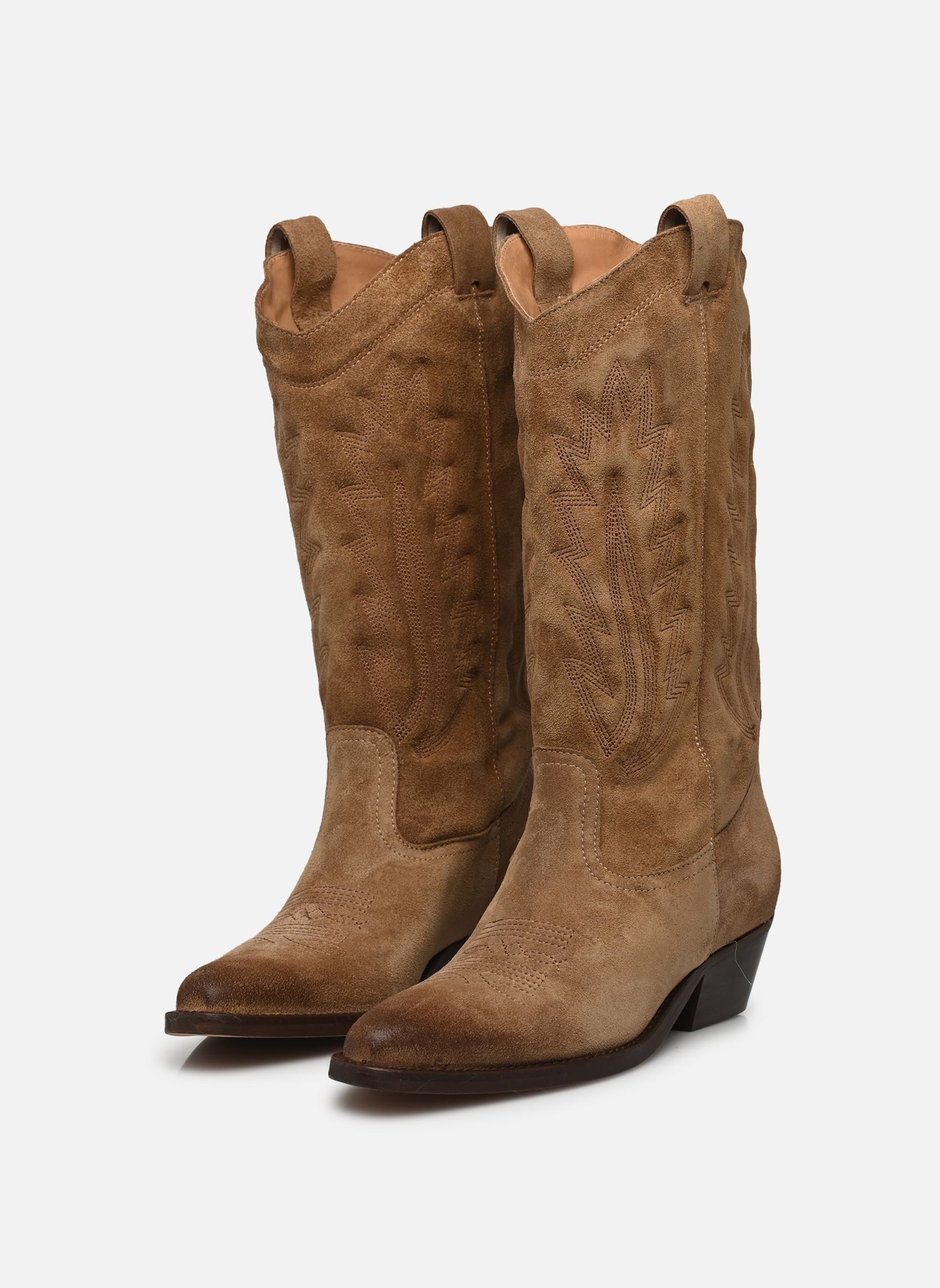 Cowboy boots DELEA dames bruin Jonak Cowboy boots DELEA dames bruin TAUPE FONCÉ