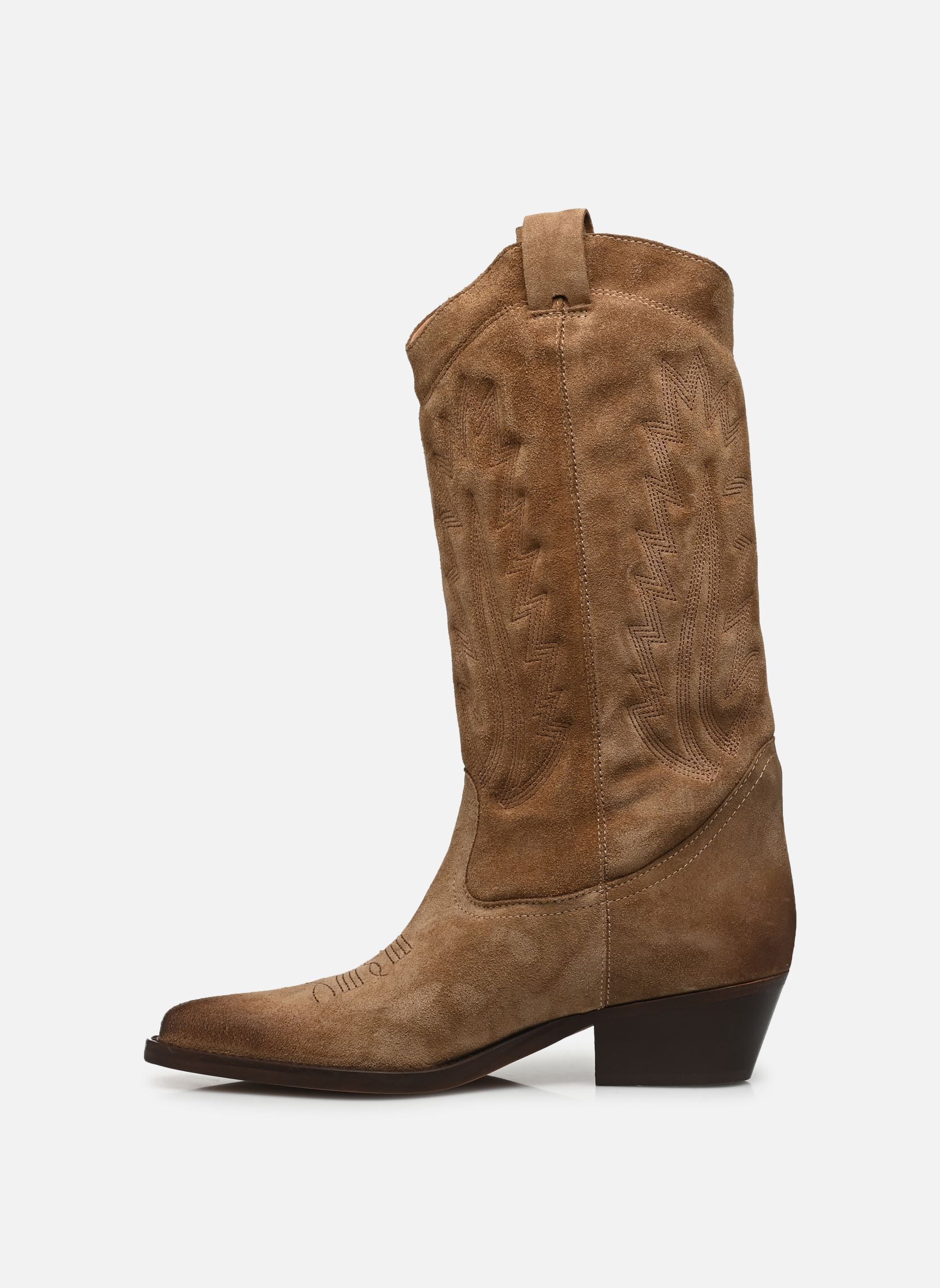 Cowboy boots DELEA dames bruin Jonak Cowboy boots DELEA dames bruin TAUPE FONCÉ