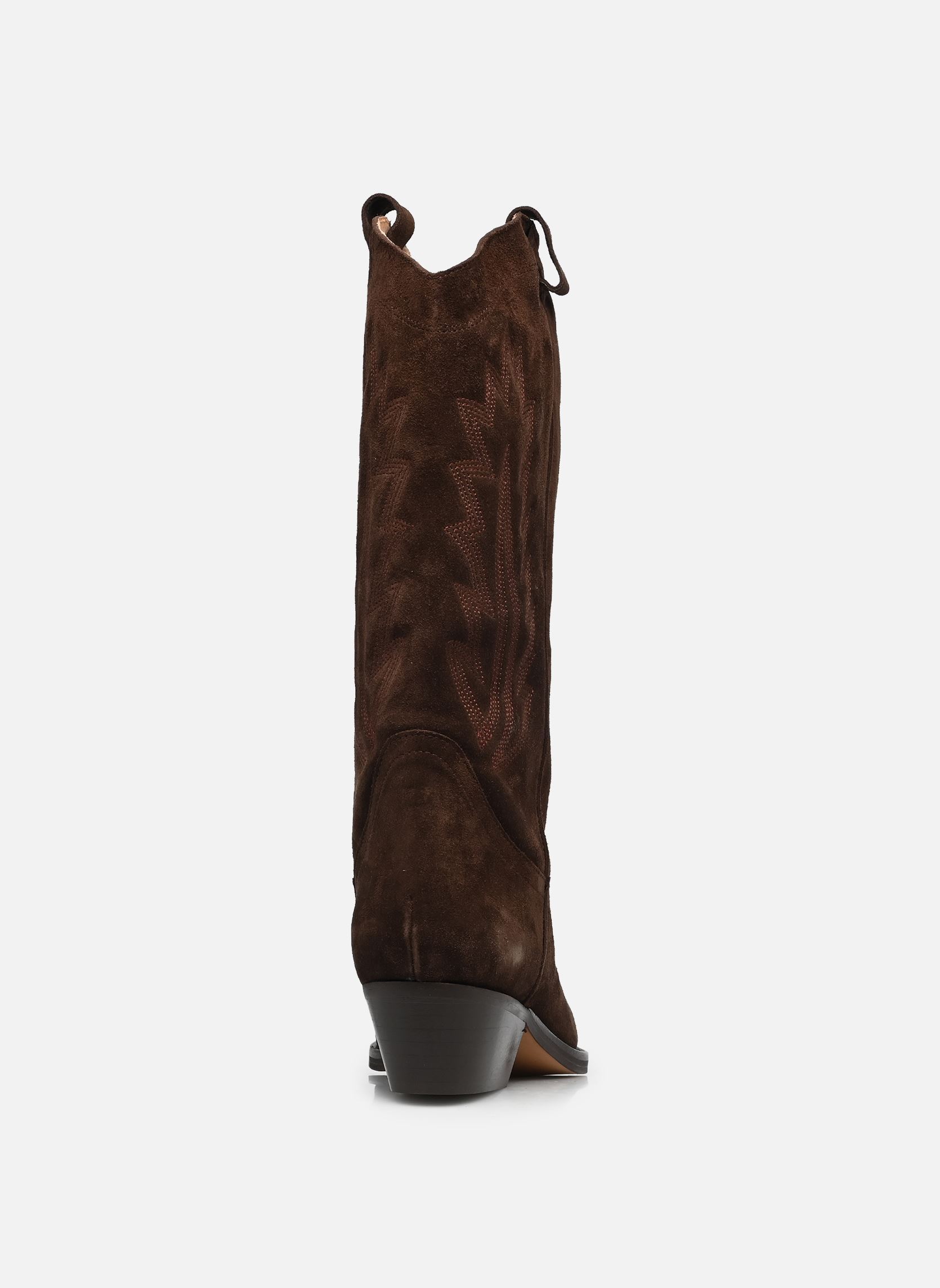 Cowboy boots DELEA dames bruin Jonak Cowboy boots DELEA dames bruin CROUTE MARRON FONCÉ