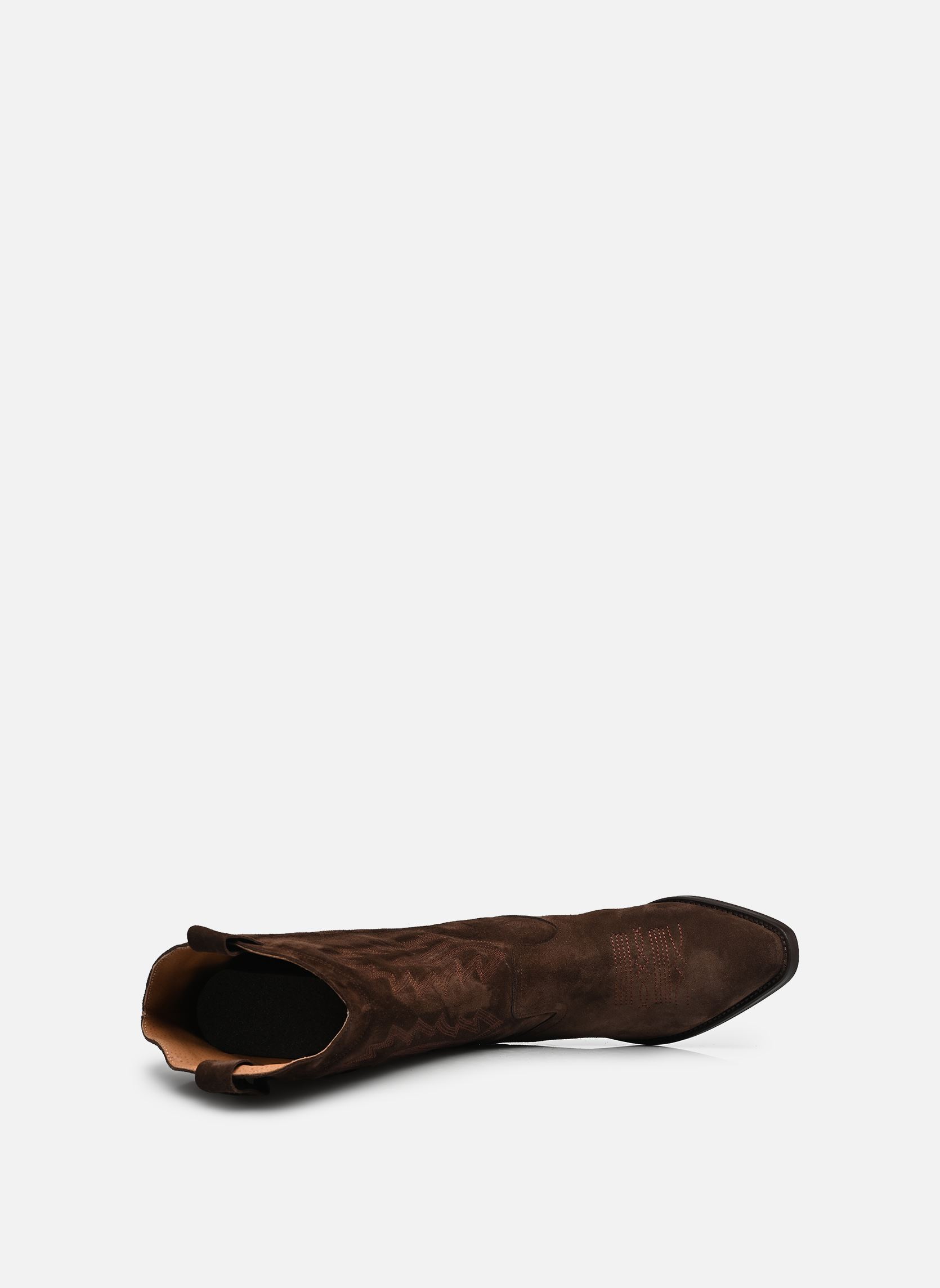 Cowboy boots DELEA dames bruin Jonak Cowboy boots DELEA dames bruin CROUTE MARRON FONCÉ