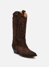 Cowboy boots DELEA dames bruin Jonak Cowboy boots DELEA dames bruin CROUTE MARRON FONCÉ