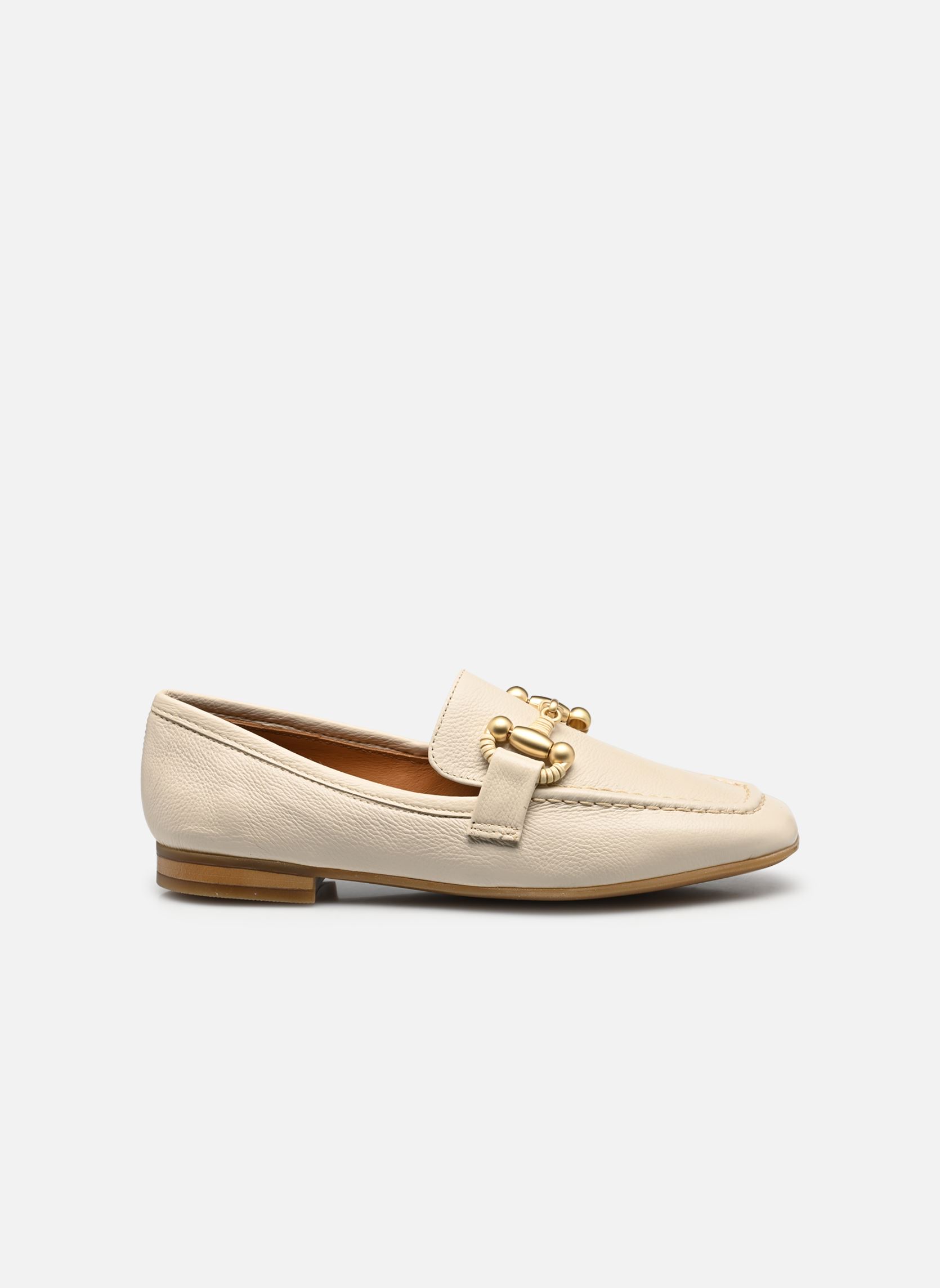 Mocassins VENTIMIGLIA T85101 femme blanc Mjus Mocassins VENTIMIGLIA T85101 femme blanc Latte
