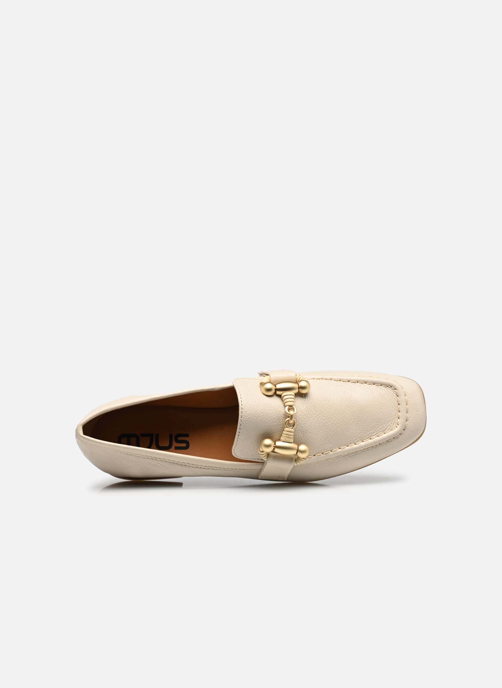 Mocassins VENTIMIGLIA T85101 femme blanc Mjus Mocassins VENTIMIGLIA T85101 femme blanc Latte