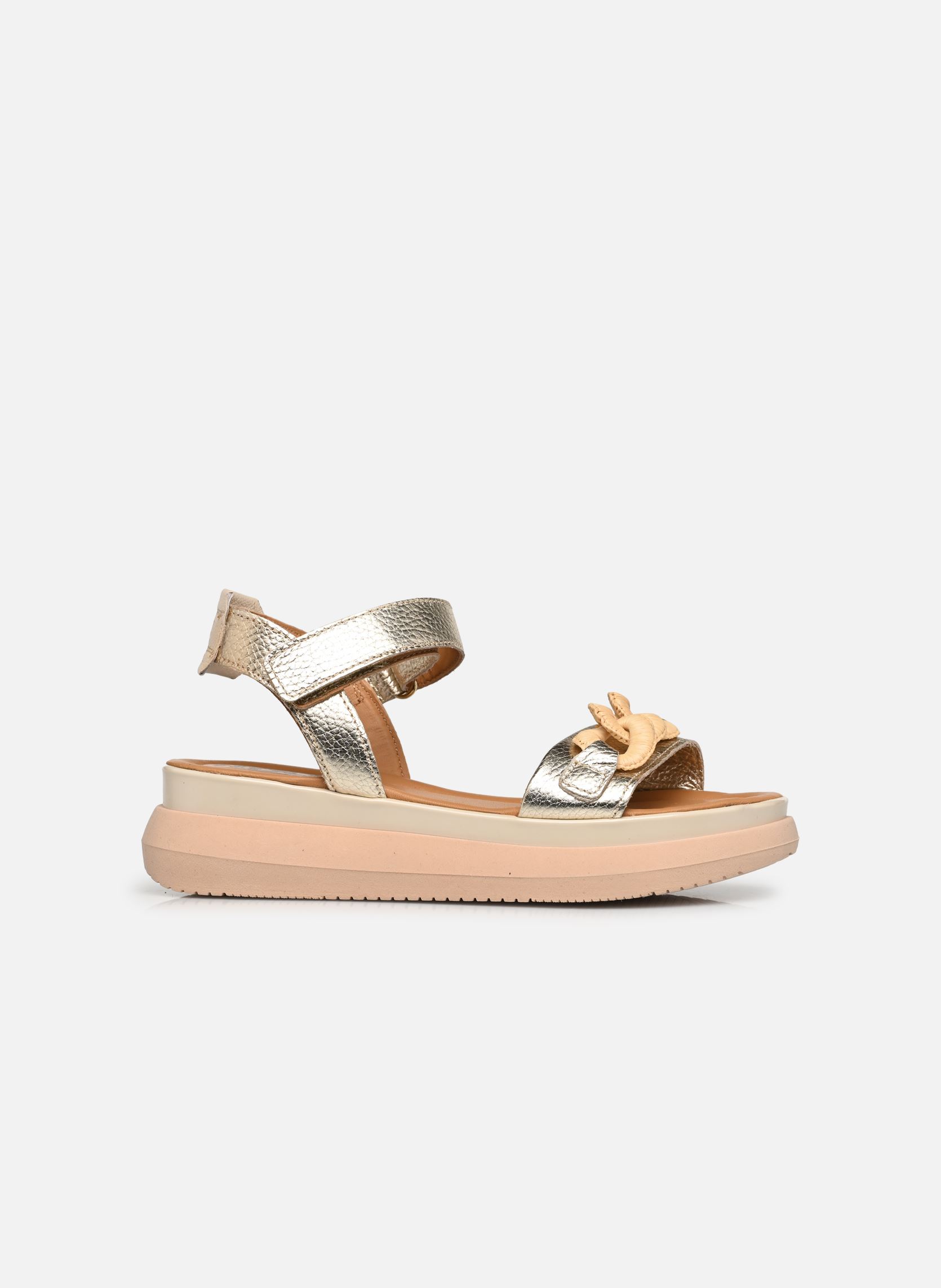 Keil- und Plateausandalen PASADINA L17001 damen mehrfarbig Mjus Keil- und Plateausandalen PASADINA L17001 damen mehrfarbig Platino+Latte+Acc.Beige