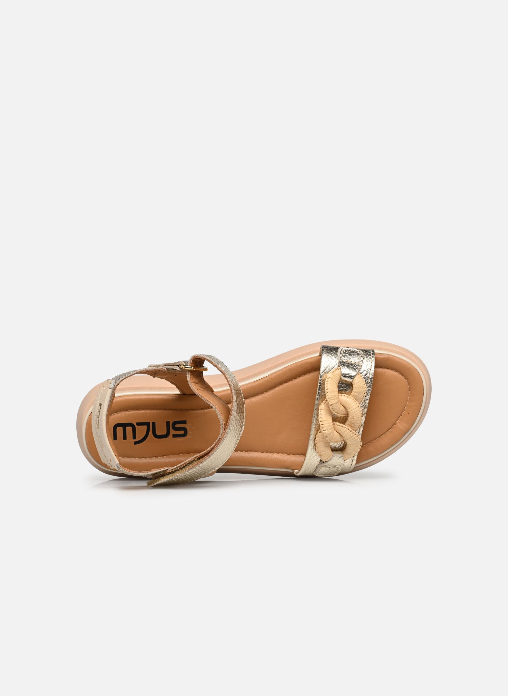 Keil- und Plateausandalen PASADINA L17001 damen mehrfarbig Mjus Keil- und Plateausandalen PASADINA L17001 damen mehrfarbig Platino+Latte+Acc.Beige