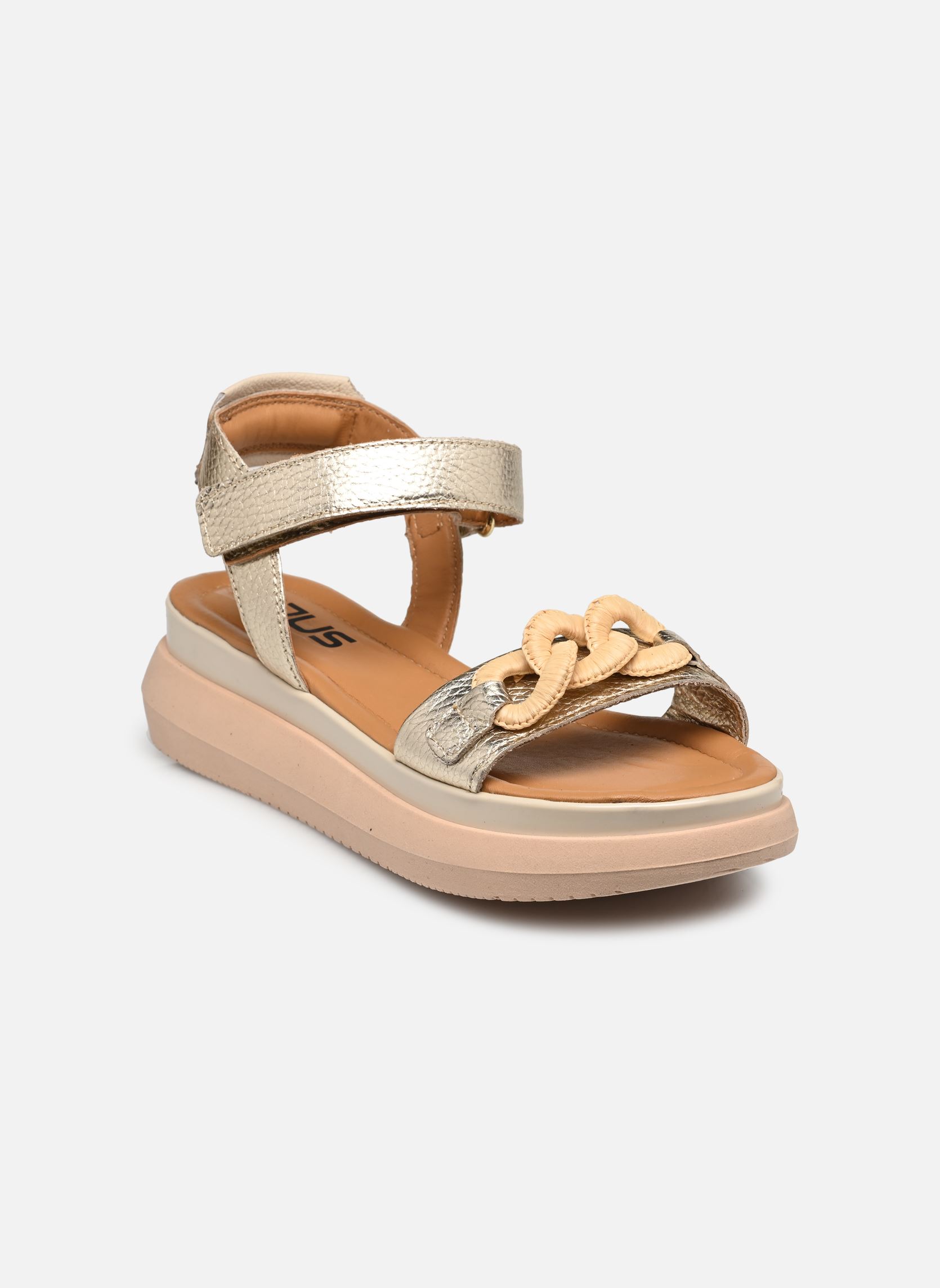 Keil- und Plateausandalen PASADINA L17001 damen mehrfarbig Mjus Keil- und Plateausandalen PASADINA L17001 damen mehrfarbig Platino+Latte+Acc.Beige