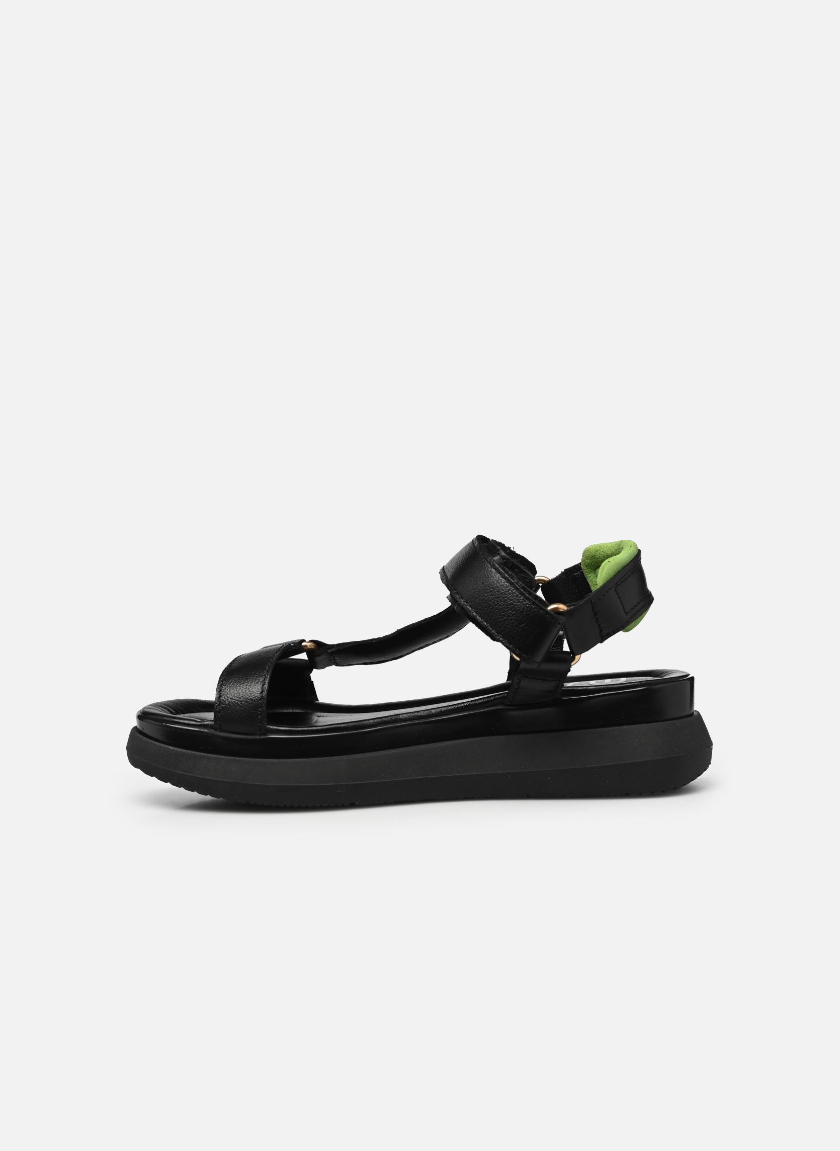 Sandales compensées et plateformes PASADINA L17003 femme noir Mjus Sandales compensées et plateformes PASADINA L17003 femme noir NERO+CEDRO