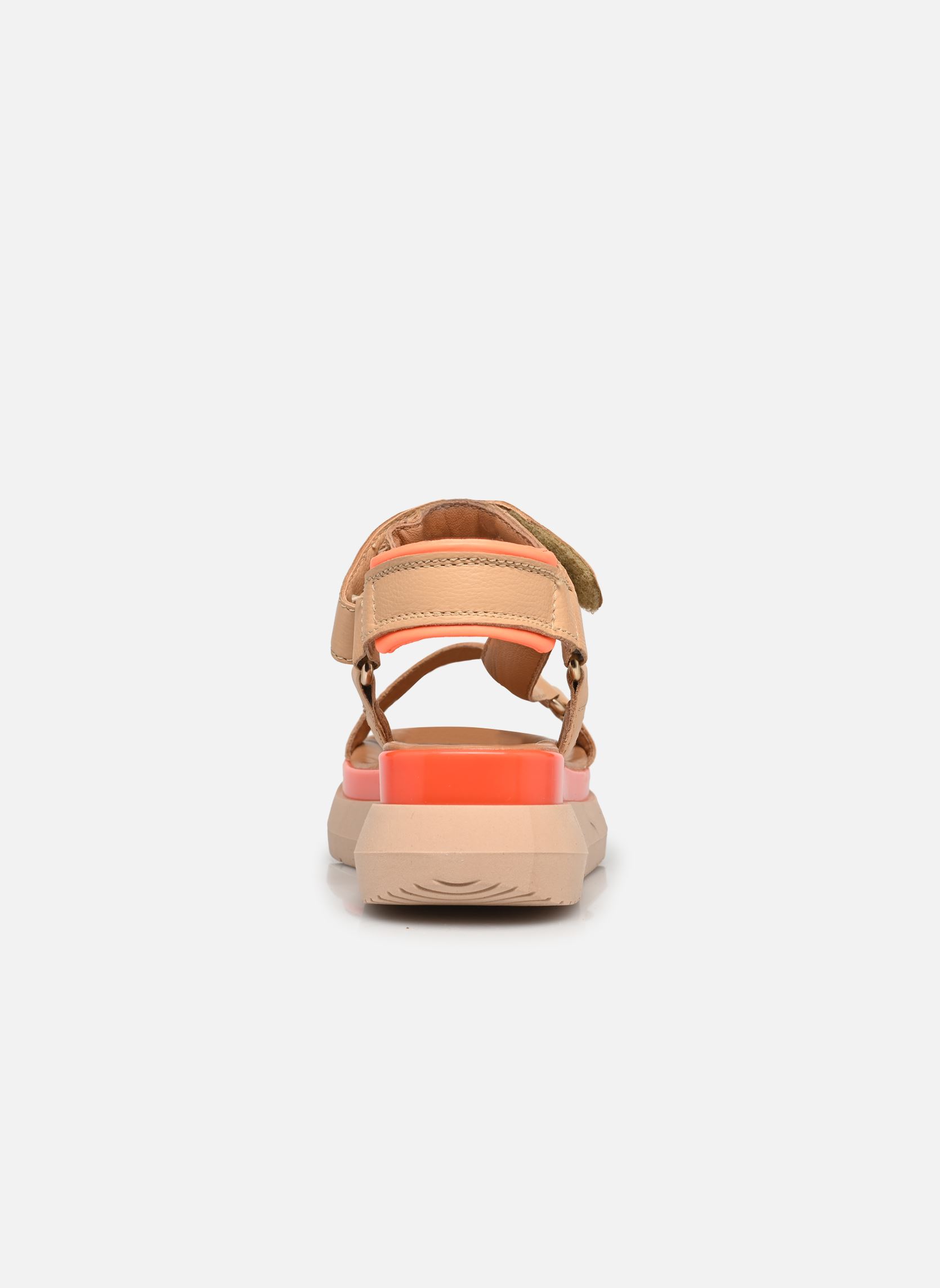Keil- und Plateausandalen PASADINA L17003 damen beige Mjus Keil- und Plateausandalen PASADINA L17003 damen beige Sand+Arancio