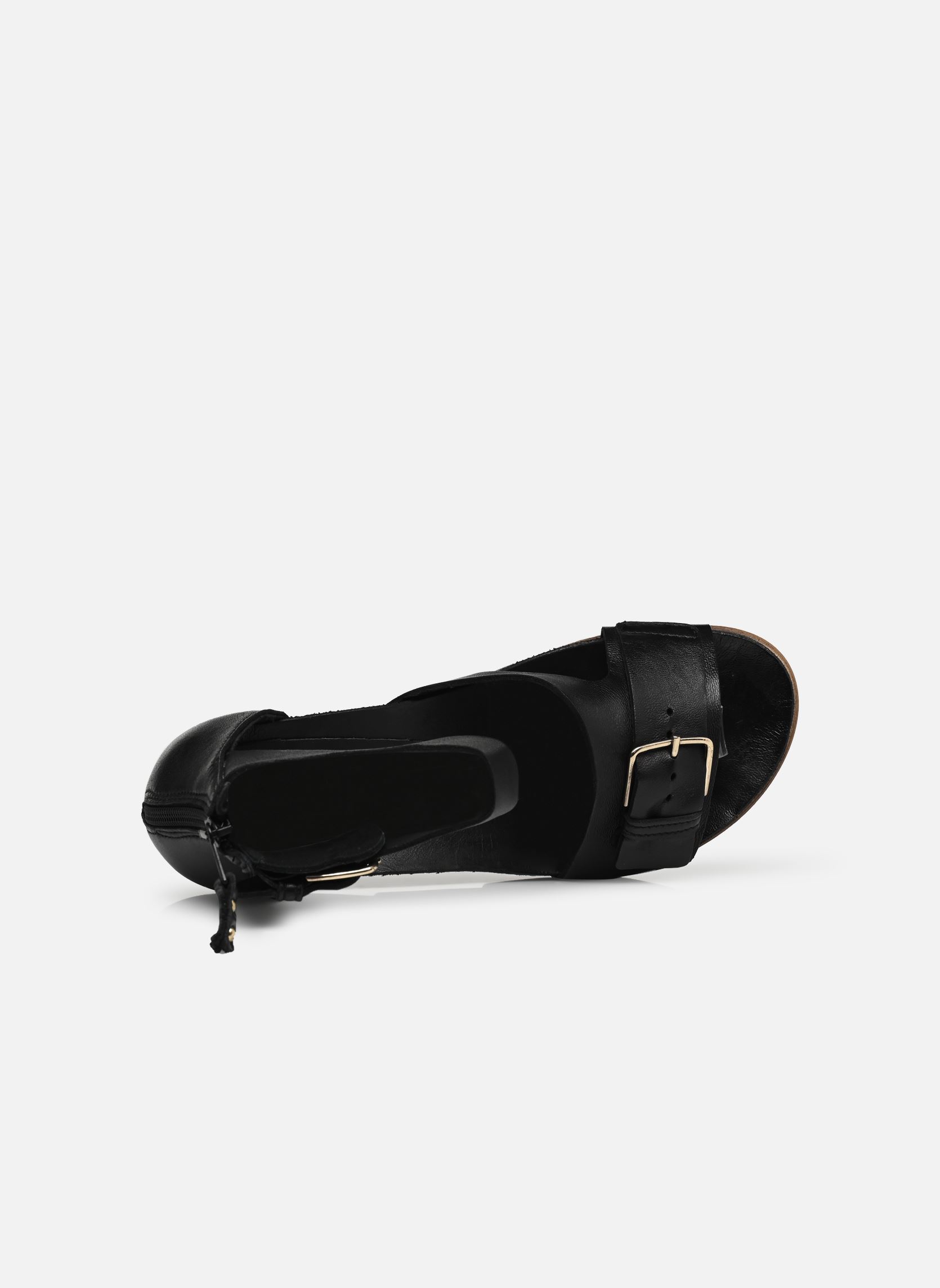 Sandalen met sleehak en plateau TAPASITA T38001 dames zwart Mjus Sandalen met sleehak en plateau TAPASITA T38001 dames zwart Nero
