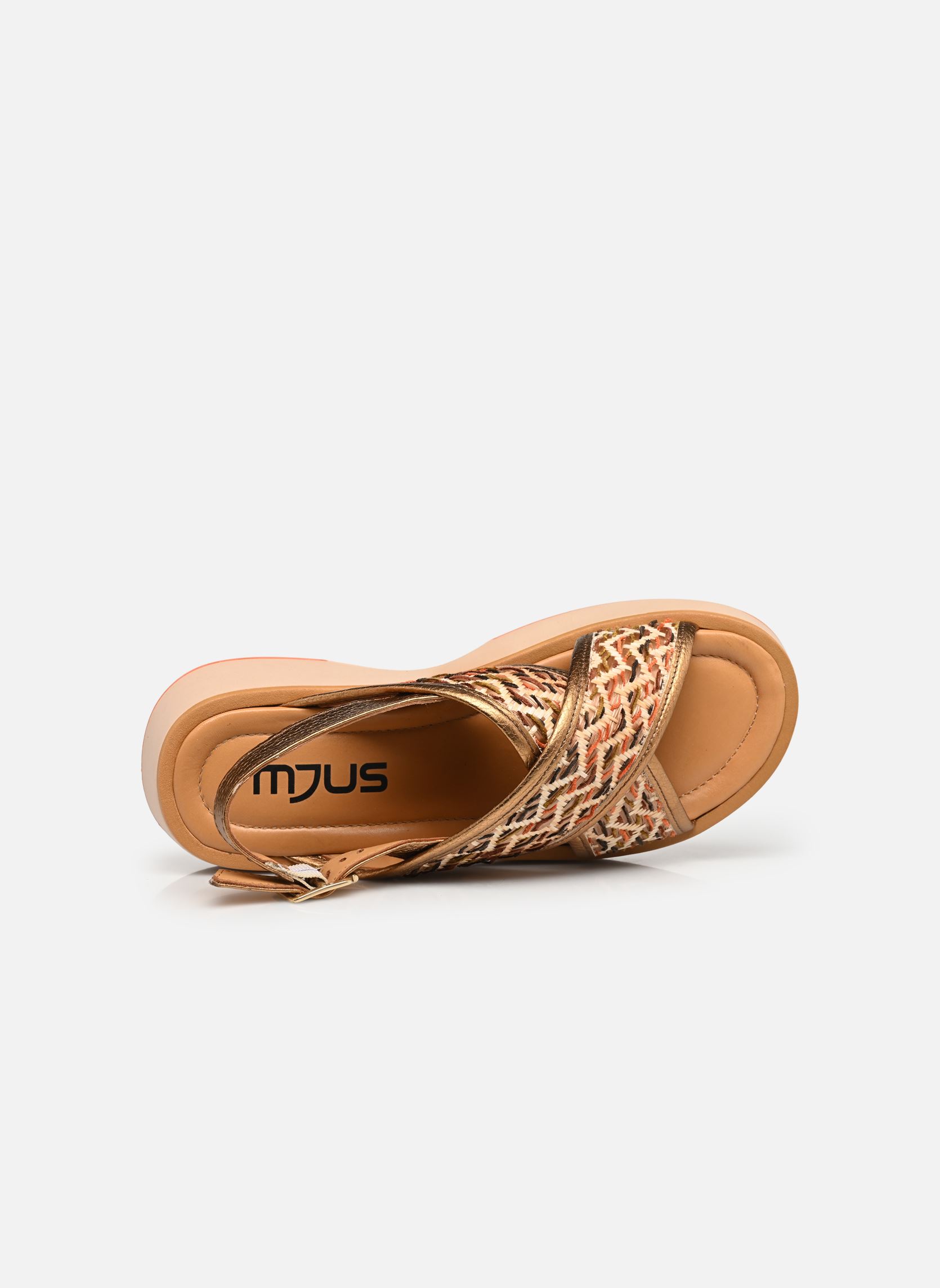 Sandali con zeppa e plateau LEVANTE T99008 donna multicolore Mjus Sandali con zeppa e plateau LEVANTE T99008 donna multicolore Deserto+Champagne