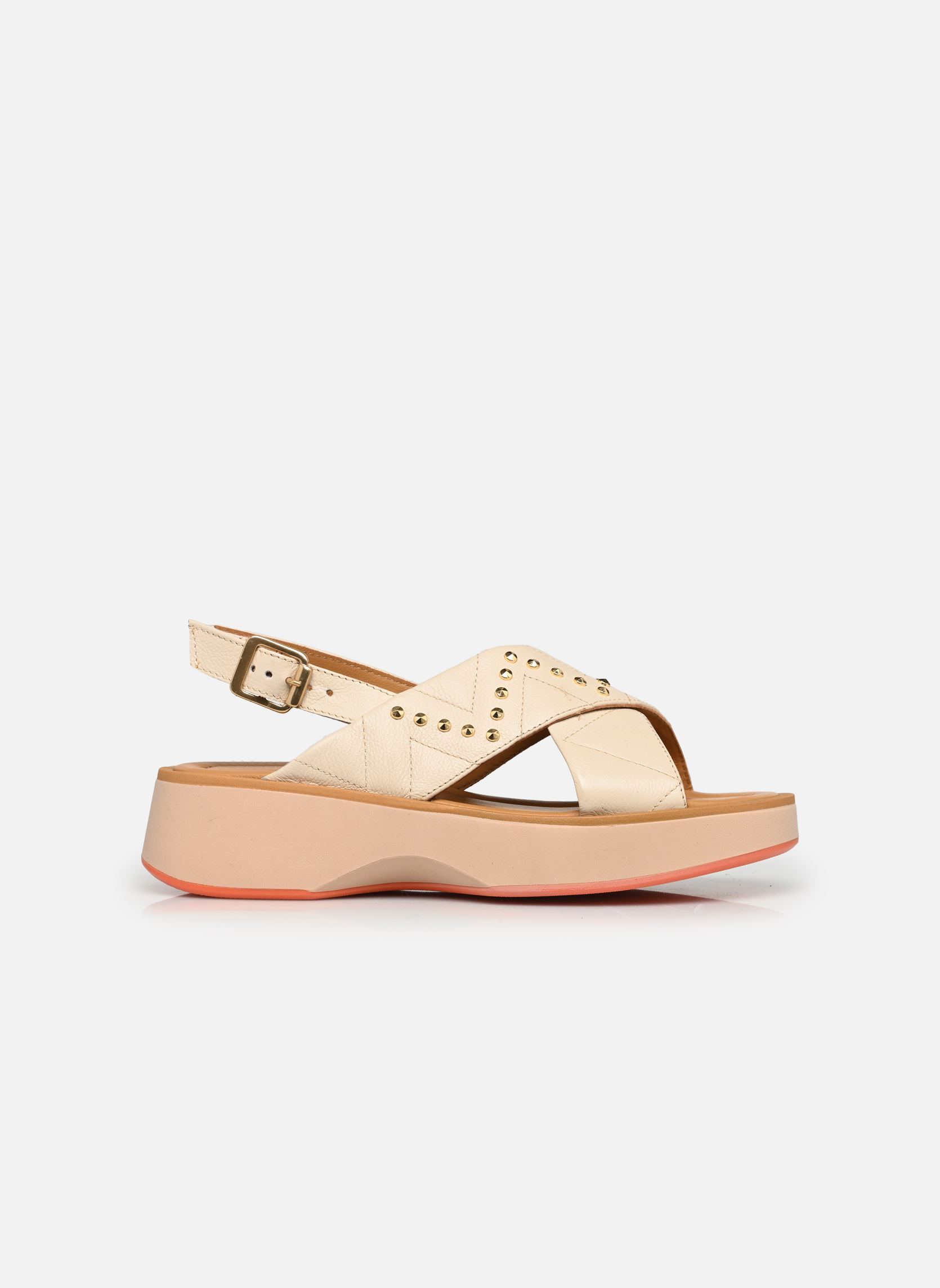 Sandali con zeppa e plateau LEVANTE T99002 donna bianco Mjus Sandali con zeppa e plateau LEVANTE T99002 donna bianco Latte