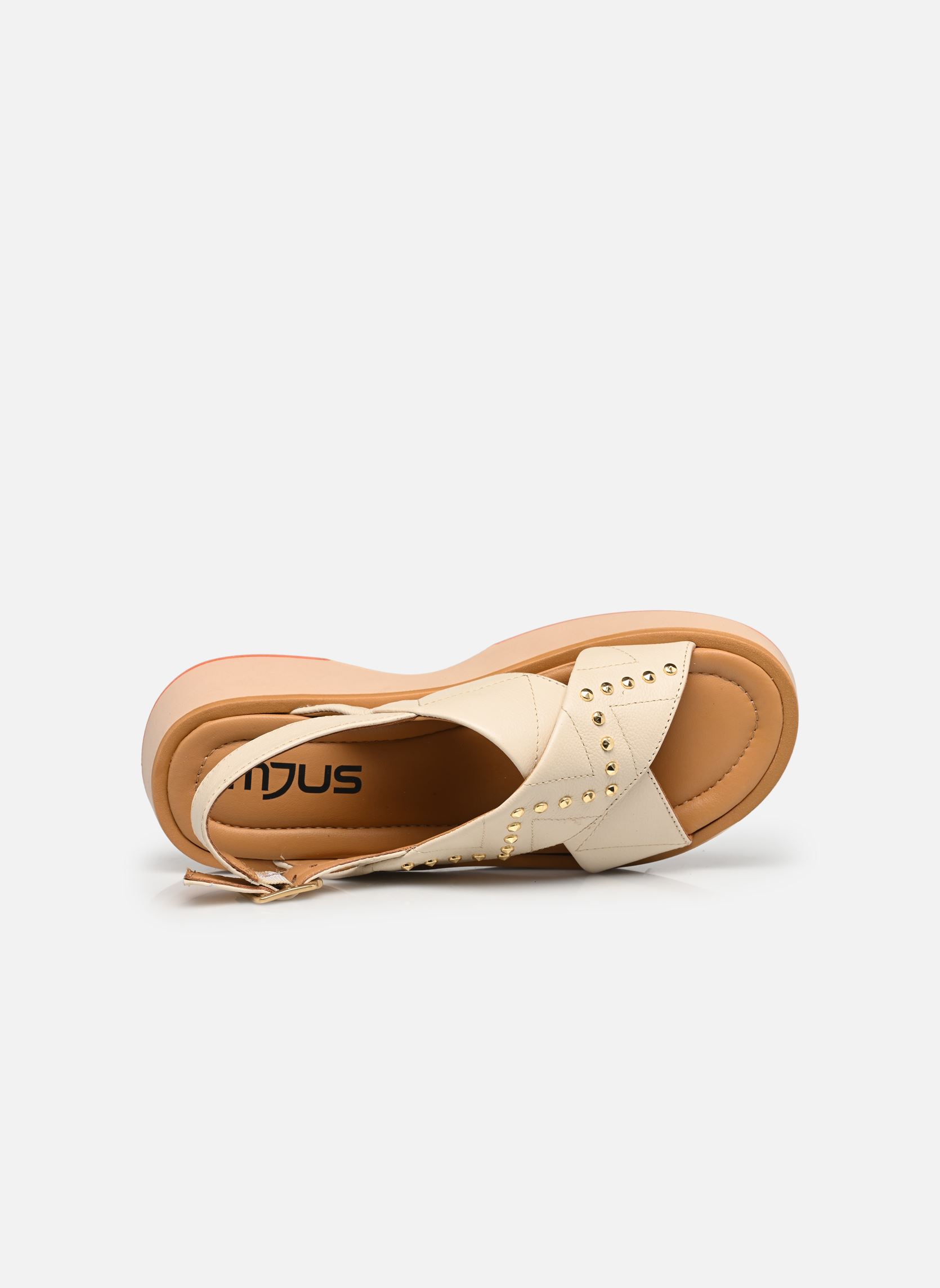 Sandali con zeppa e plateau LEVANTE T99002 donna bianco Mjus Sandali con zeppa e plateau LEVANTE T99002 donna bianco Latte