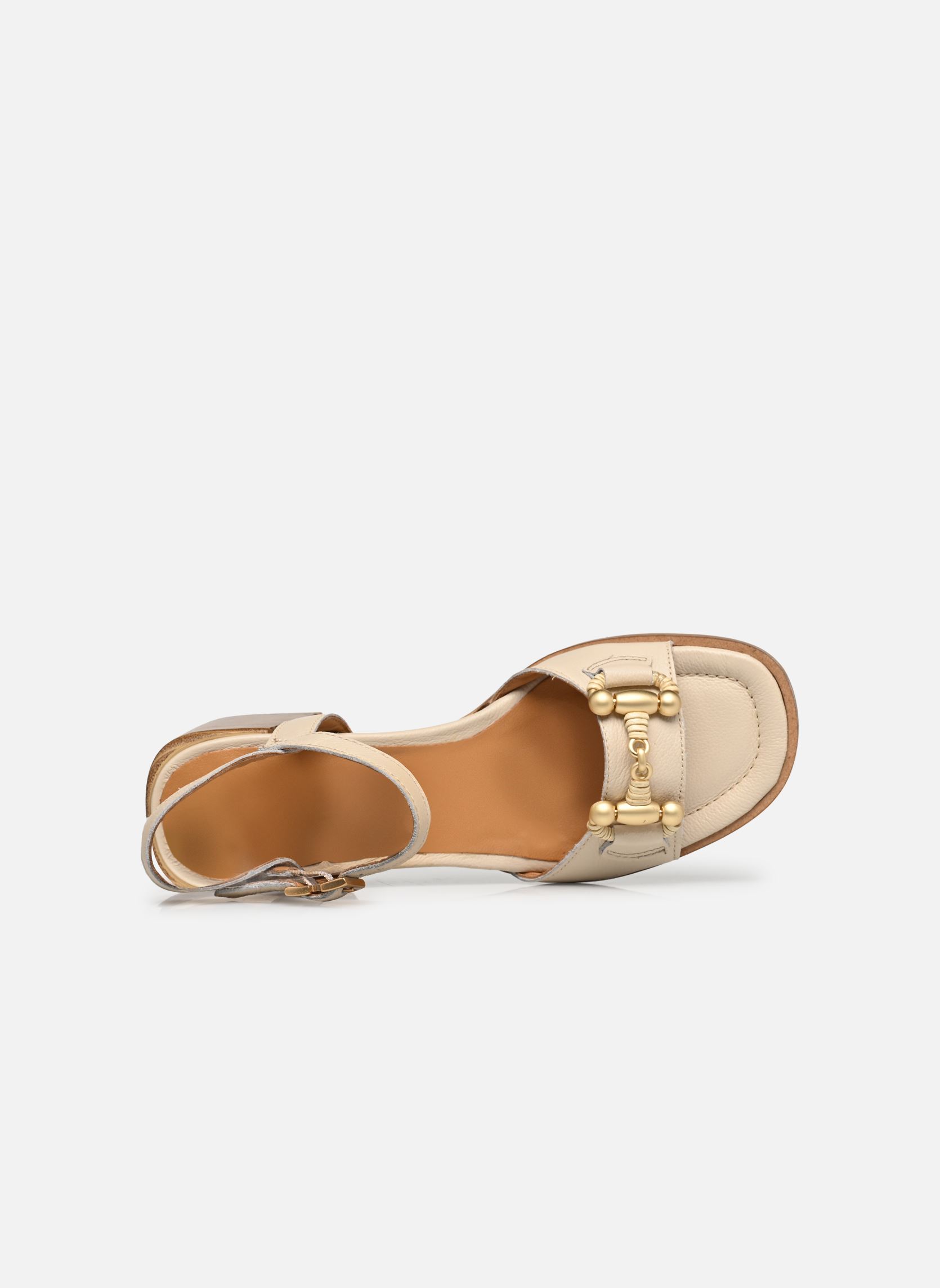 Sandalen LIPARI L18004 dames wit Mjus Sandalen LIPARI L18004 dames wit Latte