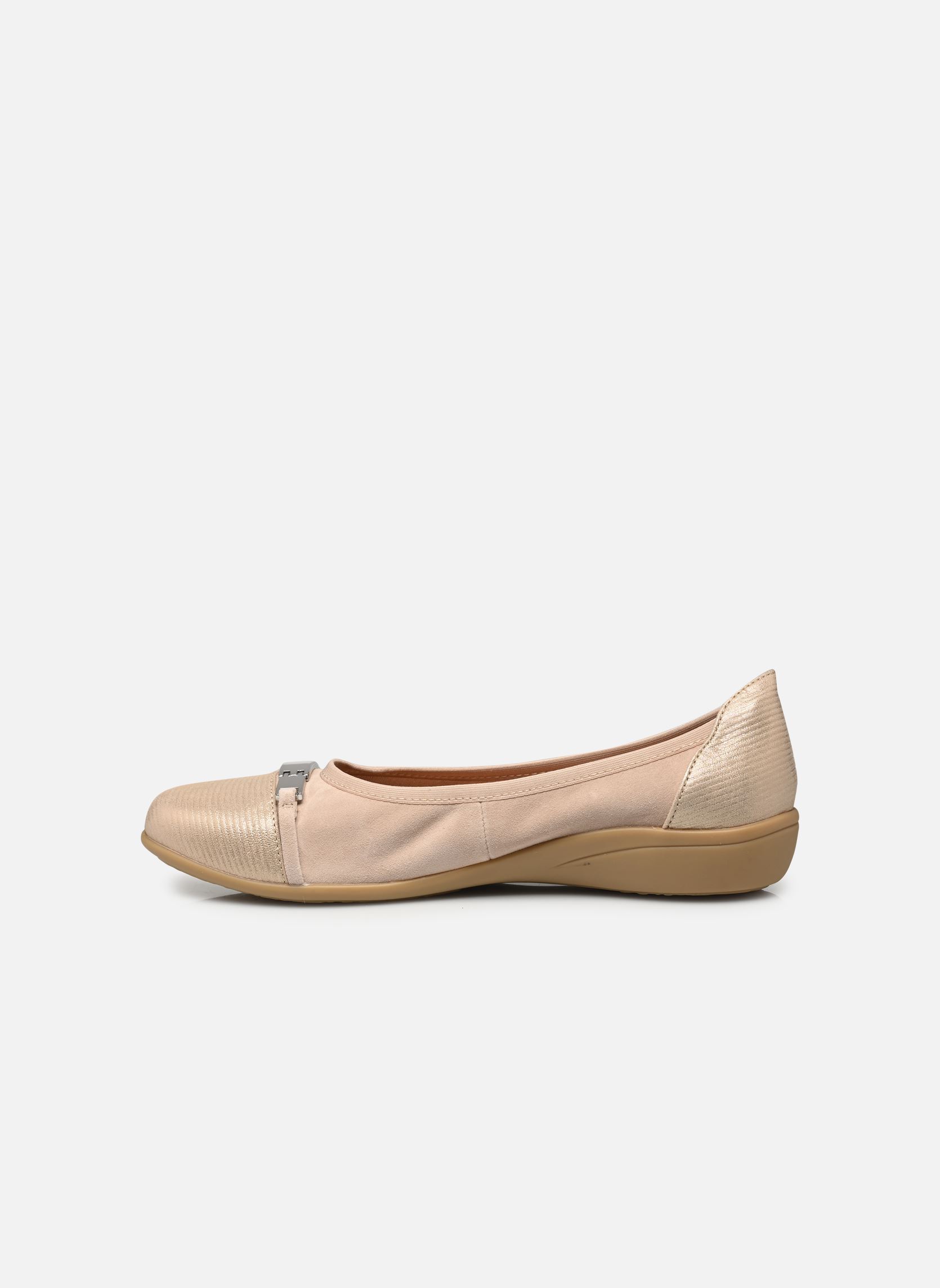 Ballerines classiques Clams femme beige Karston Ballerines classiques Clams femme beige Beige