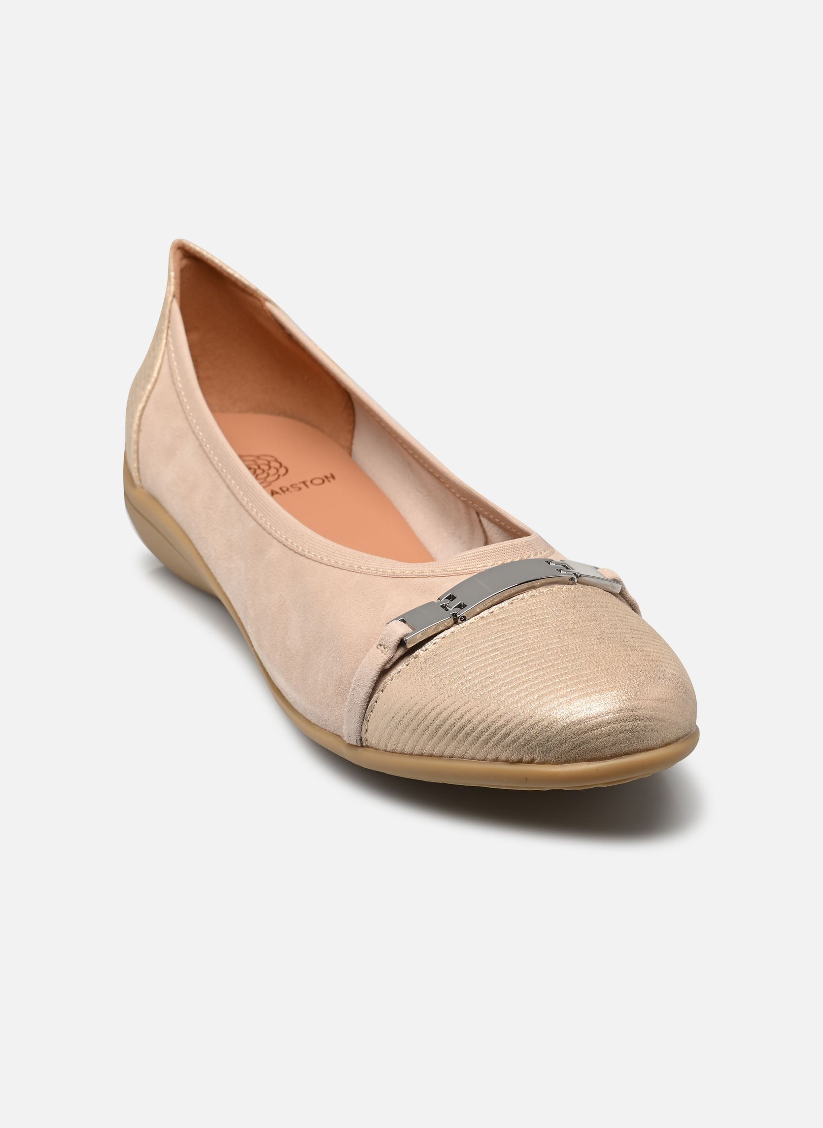 Ballerines classiques Clams femme beige Karston Ballerines classiques Clams femme beige Beige
