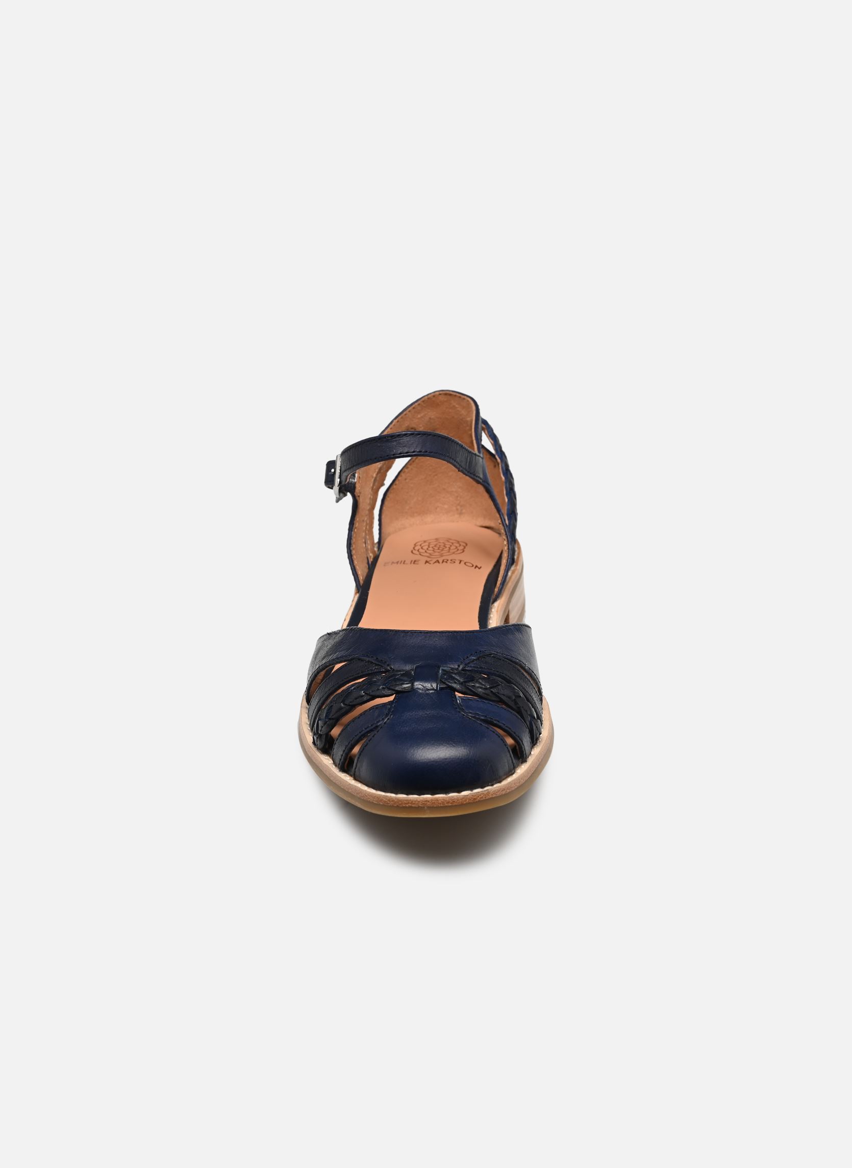 Flache Sandalen Jinette damen blau Karston Flache Sandalen Jinette damen blau Marine
