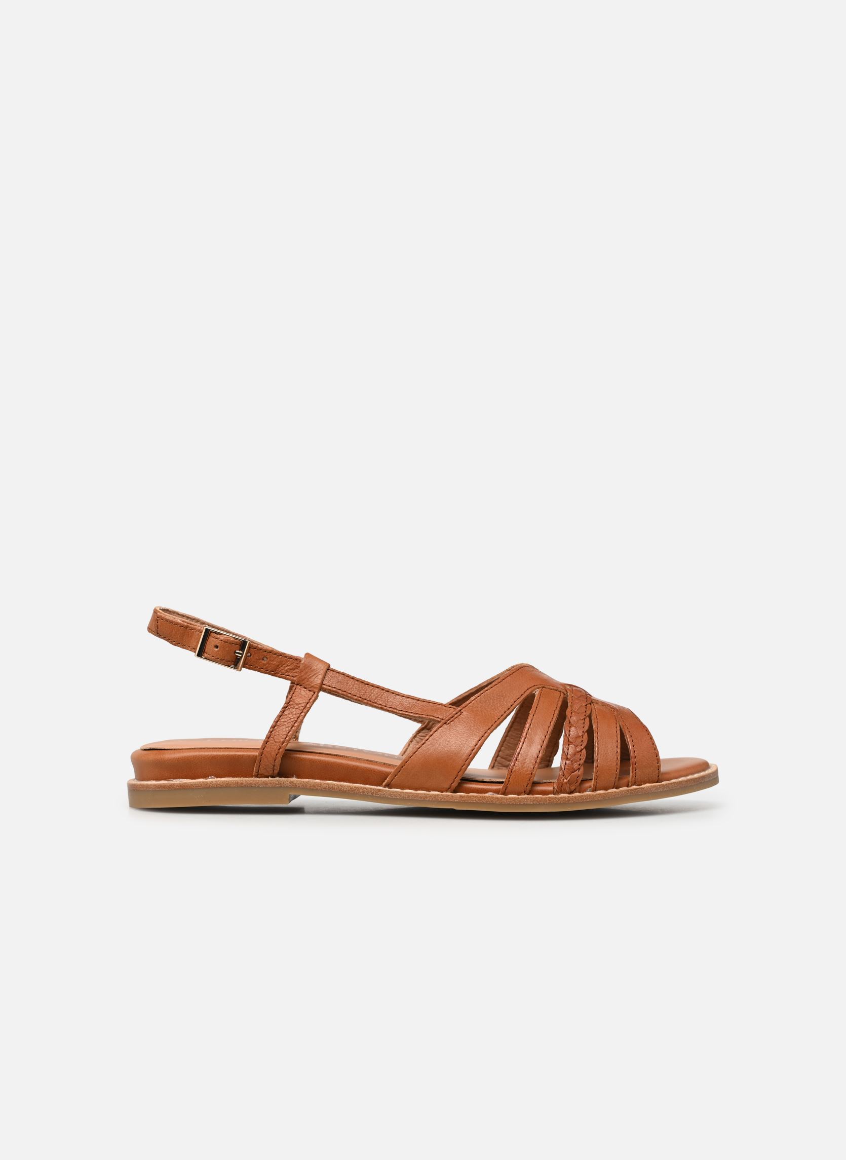 Flache Sandalen Sorena damen braun Karston Flache Sandalen Sorena damen braun Camel