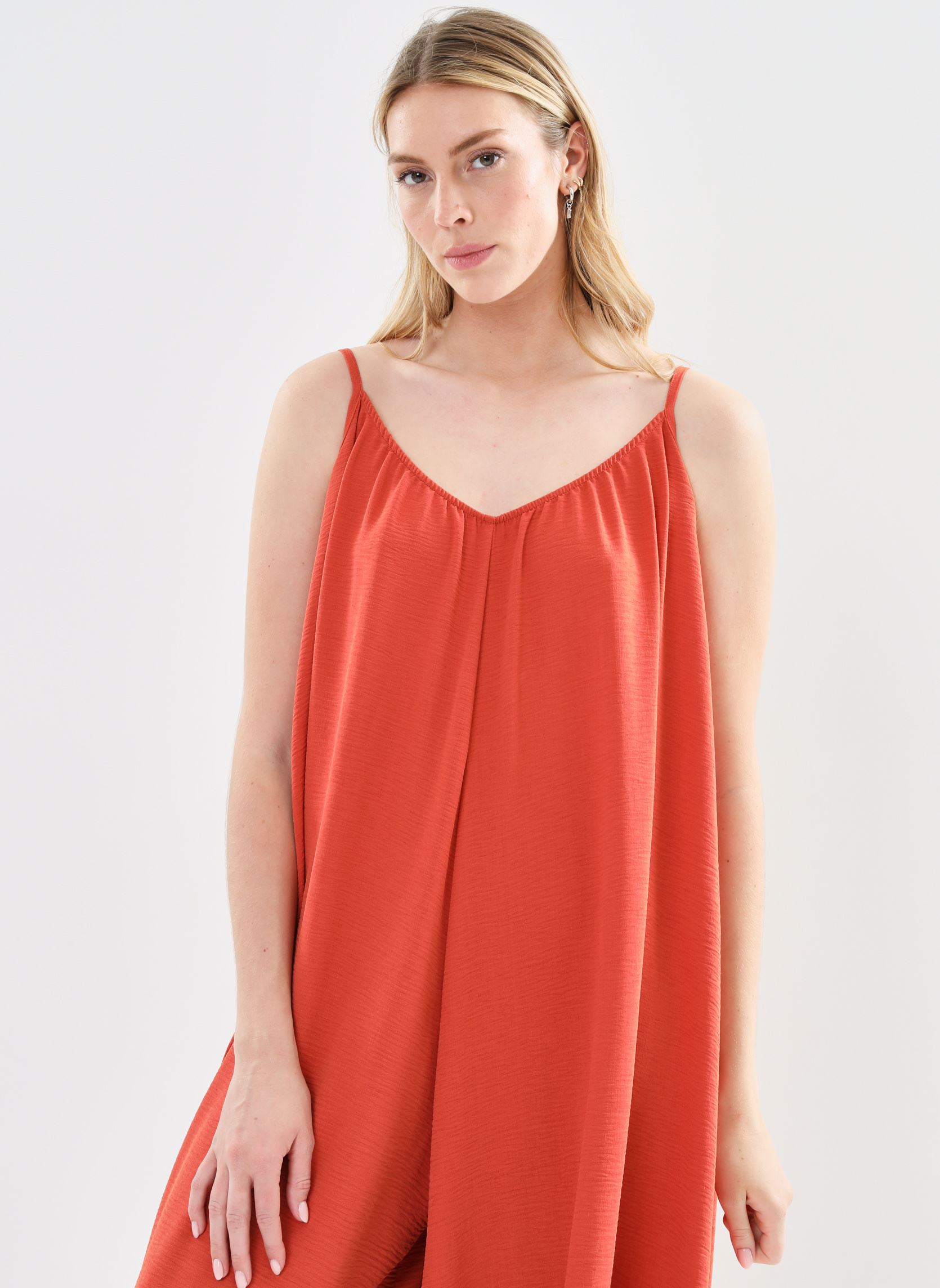 Jumpsuits FD-CO-NINAO-B damen rot La Fée Maraboutée Jumpsuits FD-CO-NINAO-B damen rot SUMAC