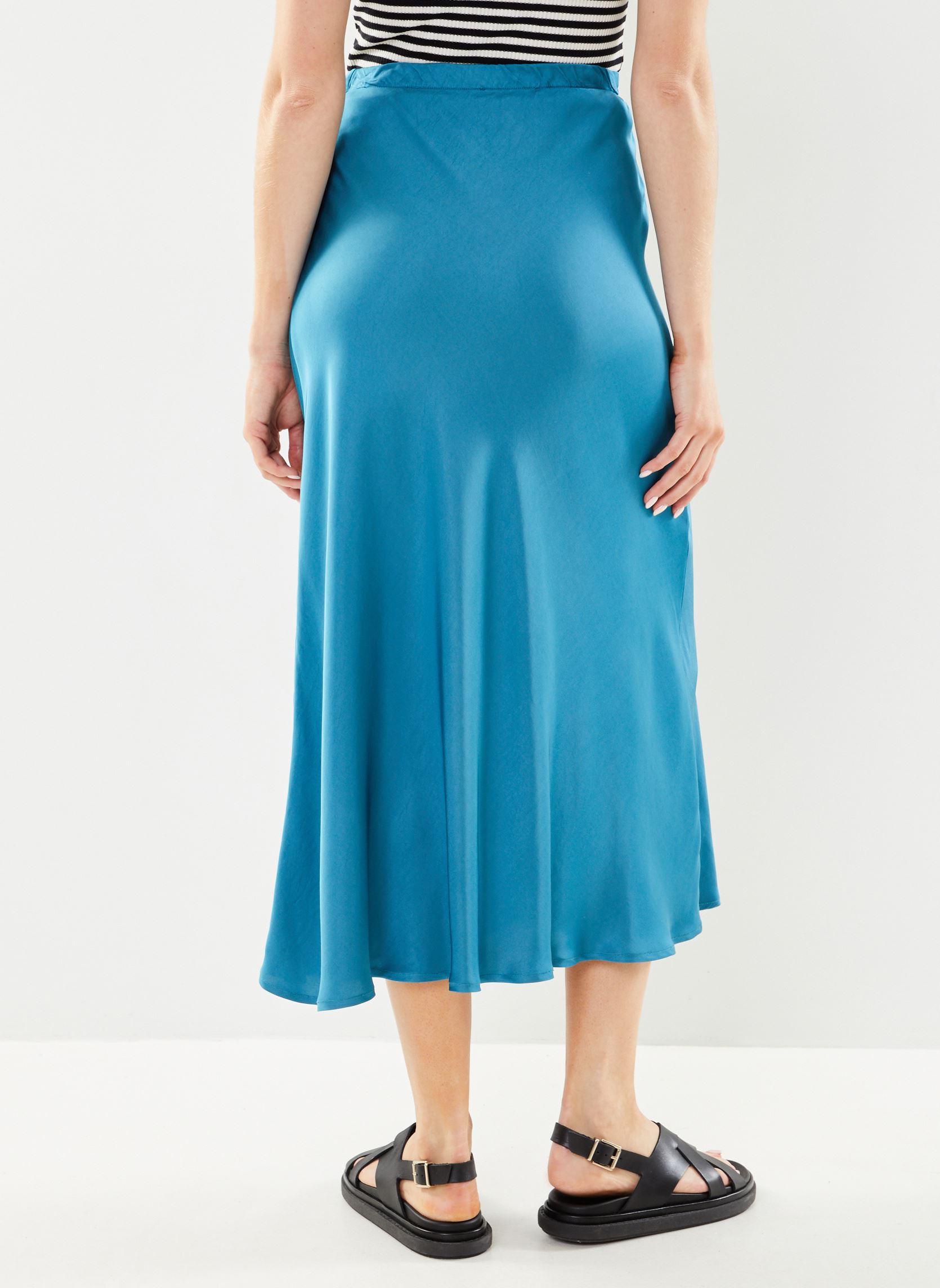 Jupes longues FG-JU-TORINO-R femme bleu La Fée Maraboutée Jupes longues FG-JU-TORINO-R femme bleu CARAIBES