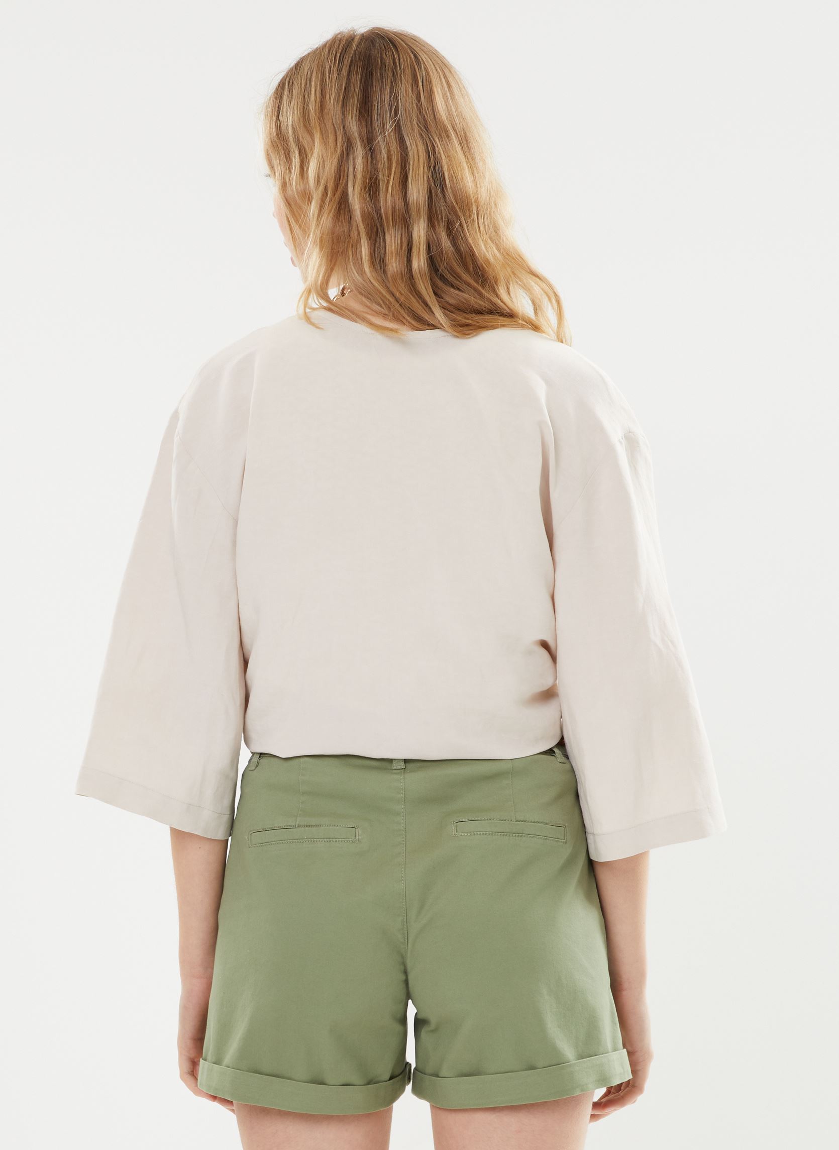 Blouses manches longues FH-TO-VITO-V femme blanc La Fée Maraboutée Blouses manches longues FH-TO-VITO-V femme blanc ECRU