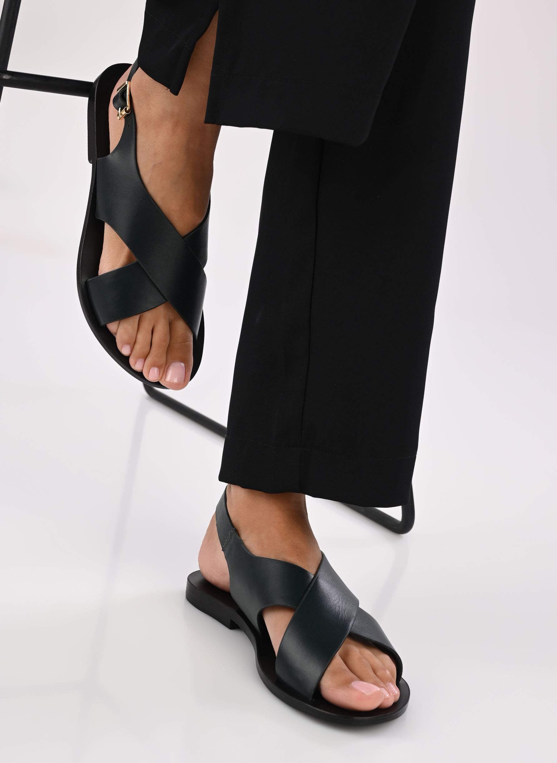 Platte sandalen FH-AS-VINOI dames blauw La Fée Maraboutée Platte sandalen FH-AS-VINOI dames blauw Petrole