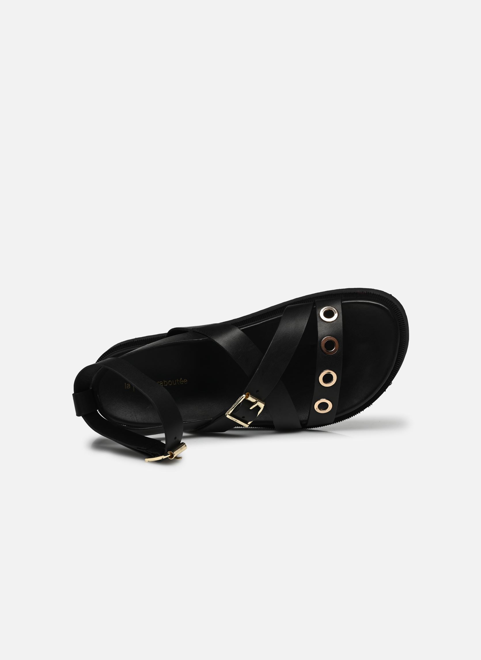 Sandali piatti FH-AS-VINULE donna nero La Fée Maraboutée Sandali piatti FH-AS-VINULE donna nero Noir