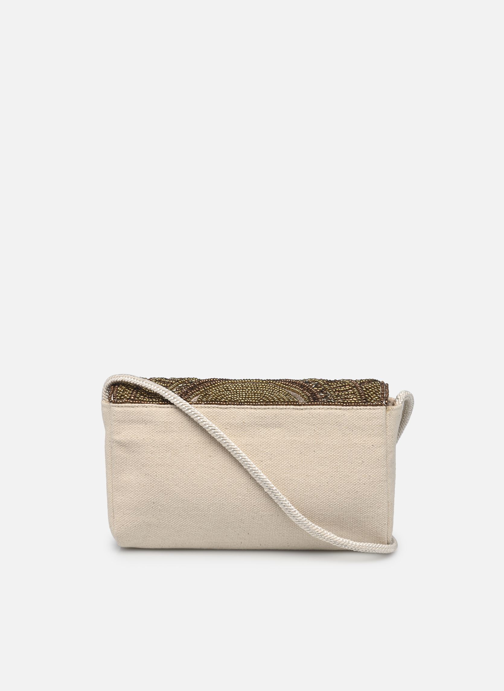 Clutches FH-AM-VULPIN dames beige La Fée Maraboutée Clutches FH-AM-VULPIN dames beige MORDORE