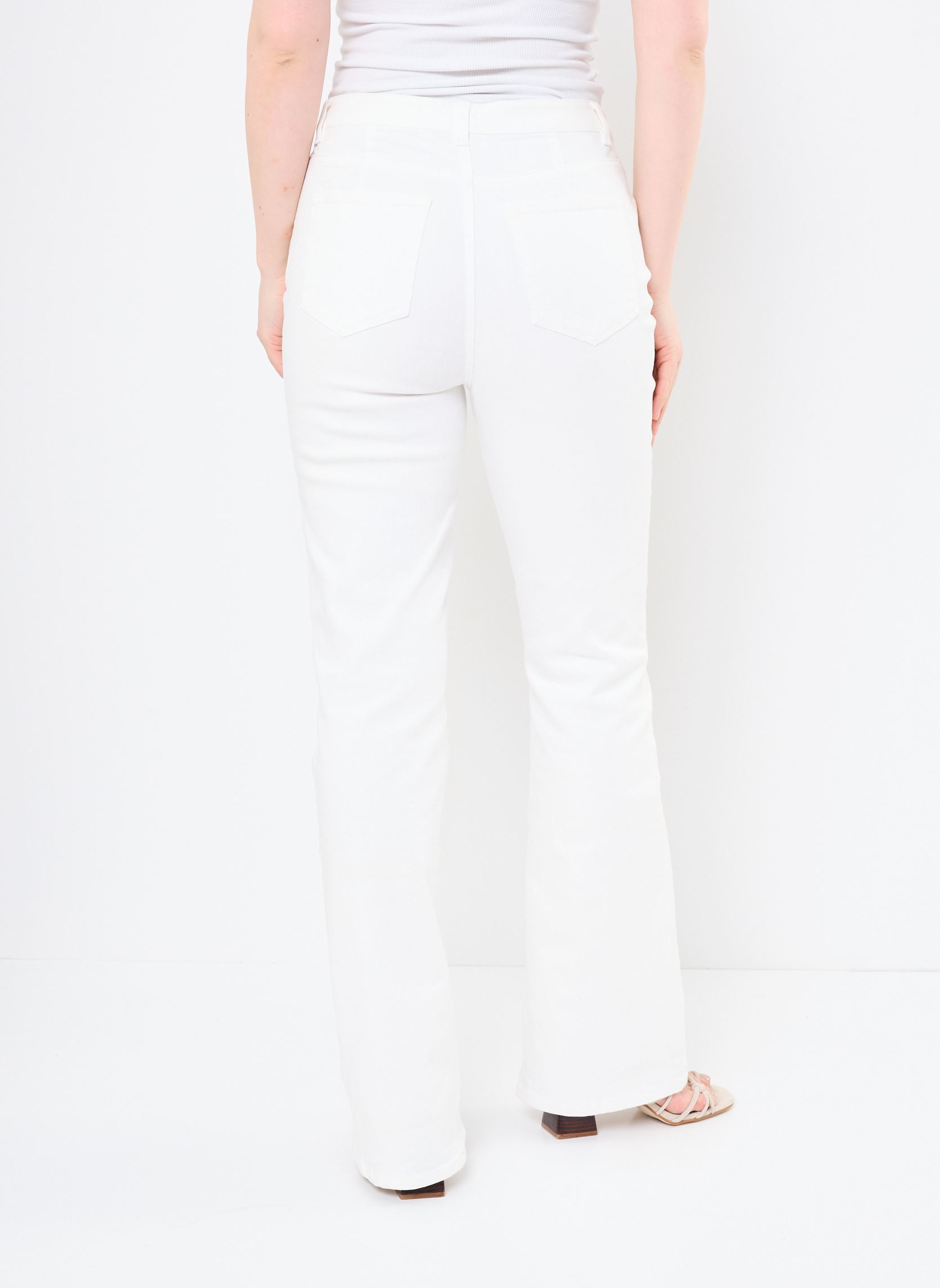 Flared jeans PIMLICO dames wit Georgia Rose Flared jeans PIMLICO dames wit OFF WHITE
