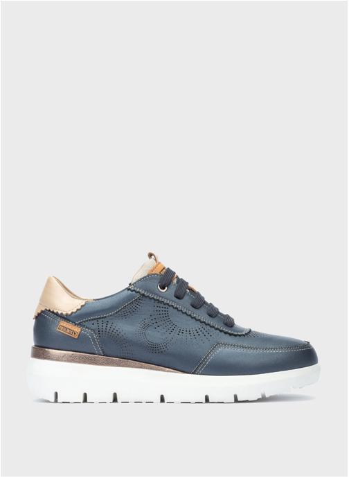 Pikolinos Baskets basses RUEDA femme bleu